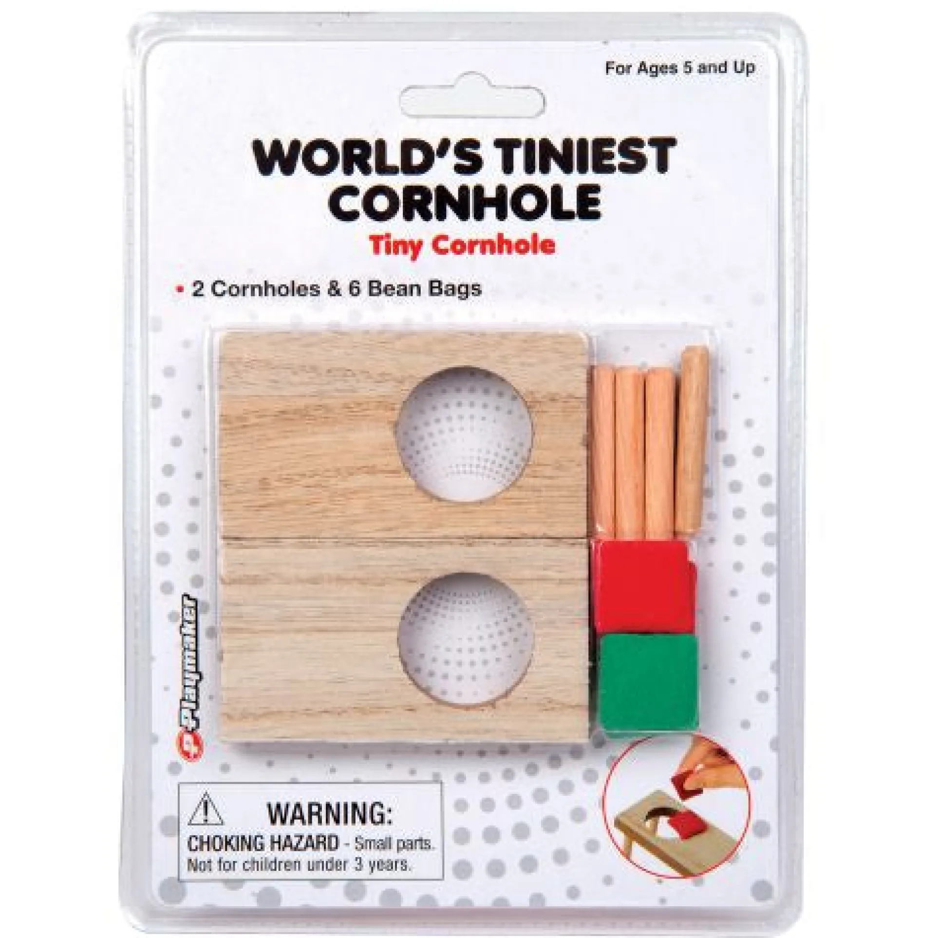 Mini Cornhole Masterpiece: World's Tiniest Cornhole Game