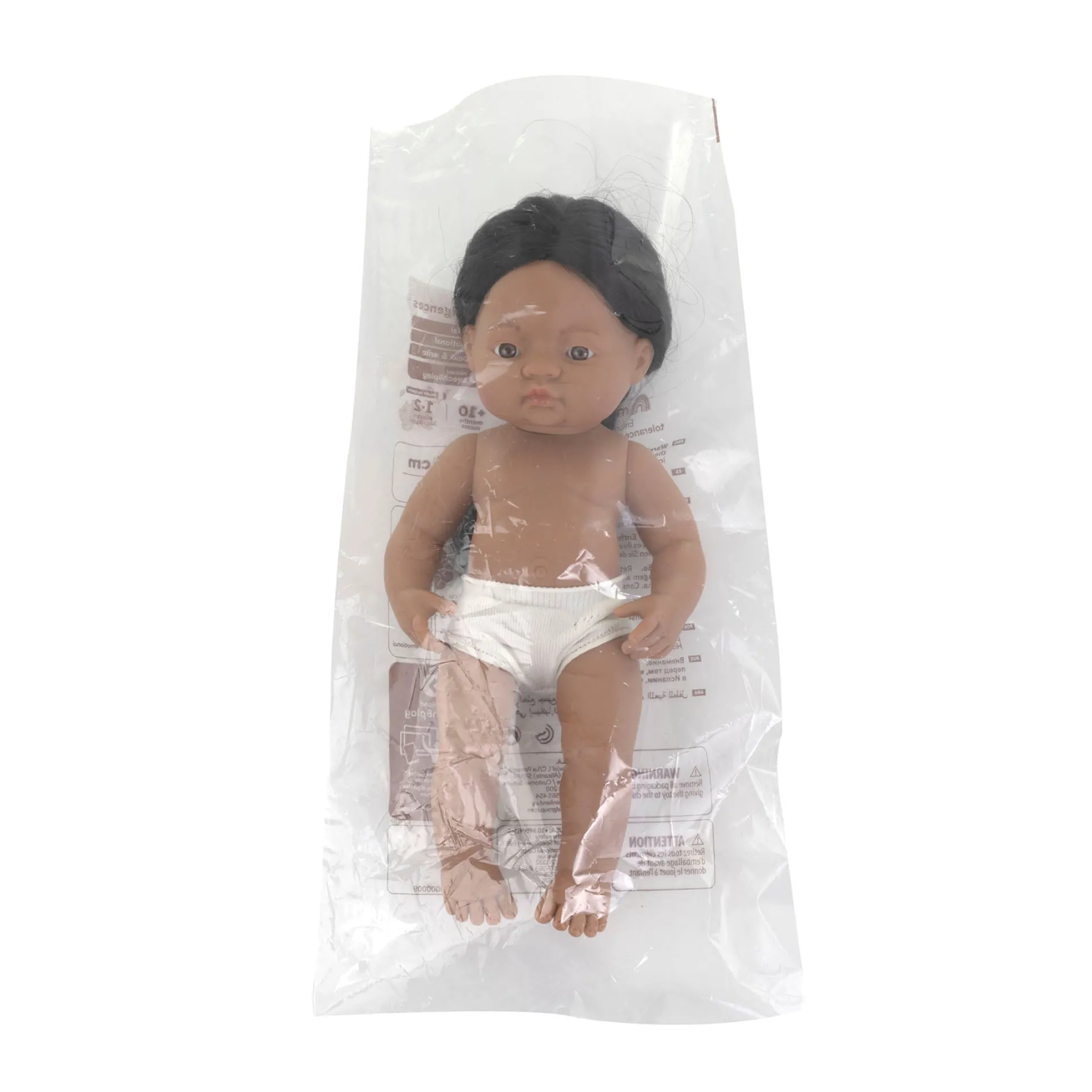 Miniland 15 inch Articulated Baby Doll - Playful Learning Companion