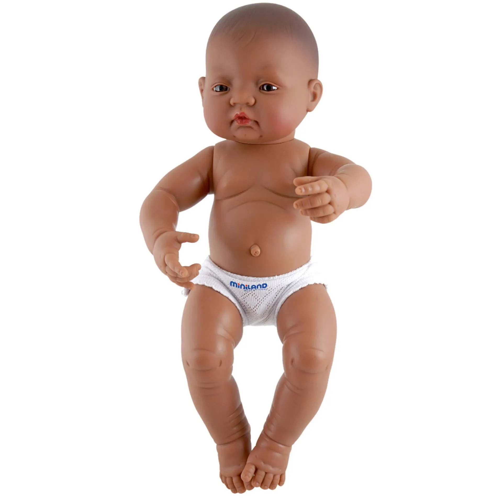 Miniland 15.75 inch Newborn Baby Doll - with Soft Vanilla Scent