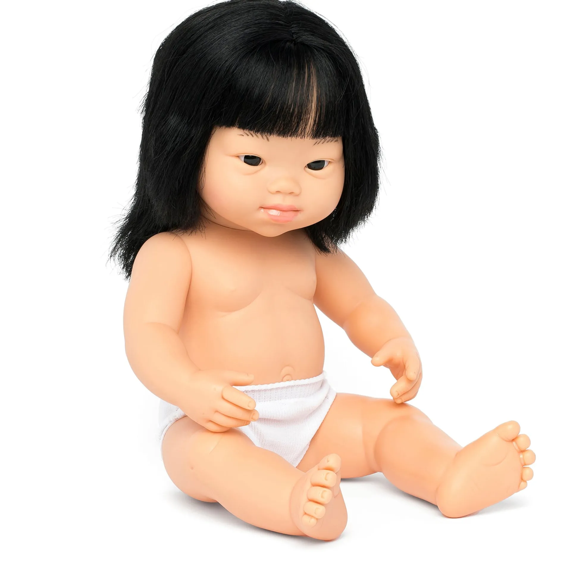 Miniland 15-inch Cuddly Baby Doll - Vanilla Scented