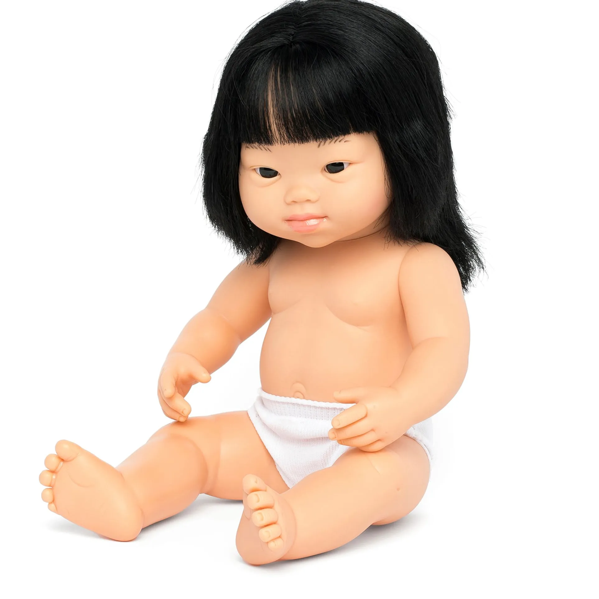 Miniland 15-inch Cuddly Baby Doll - Vanilla Scented