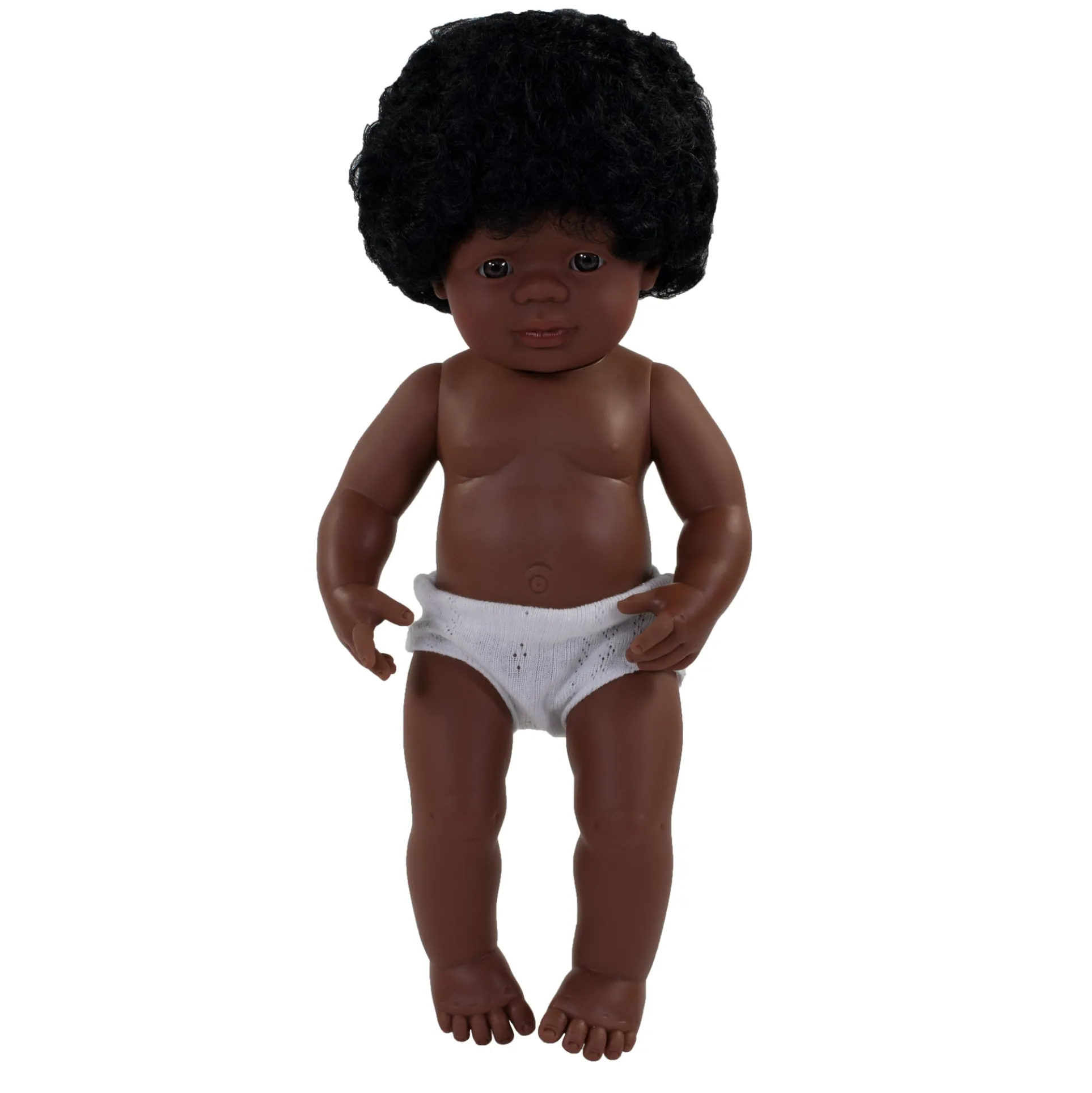 Miniland 15-inch Playful Pals Baby Doll - Dark Hair