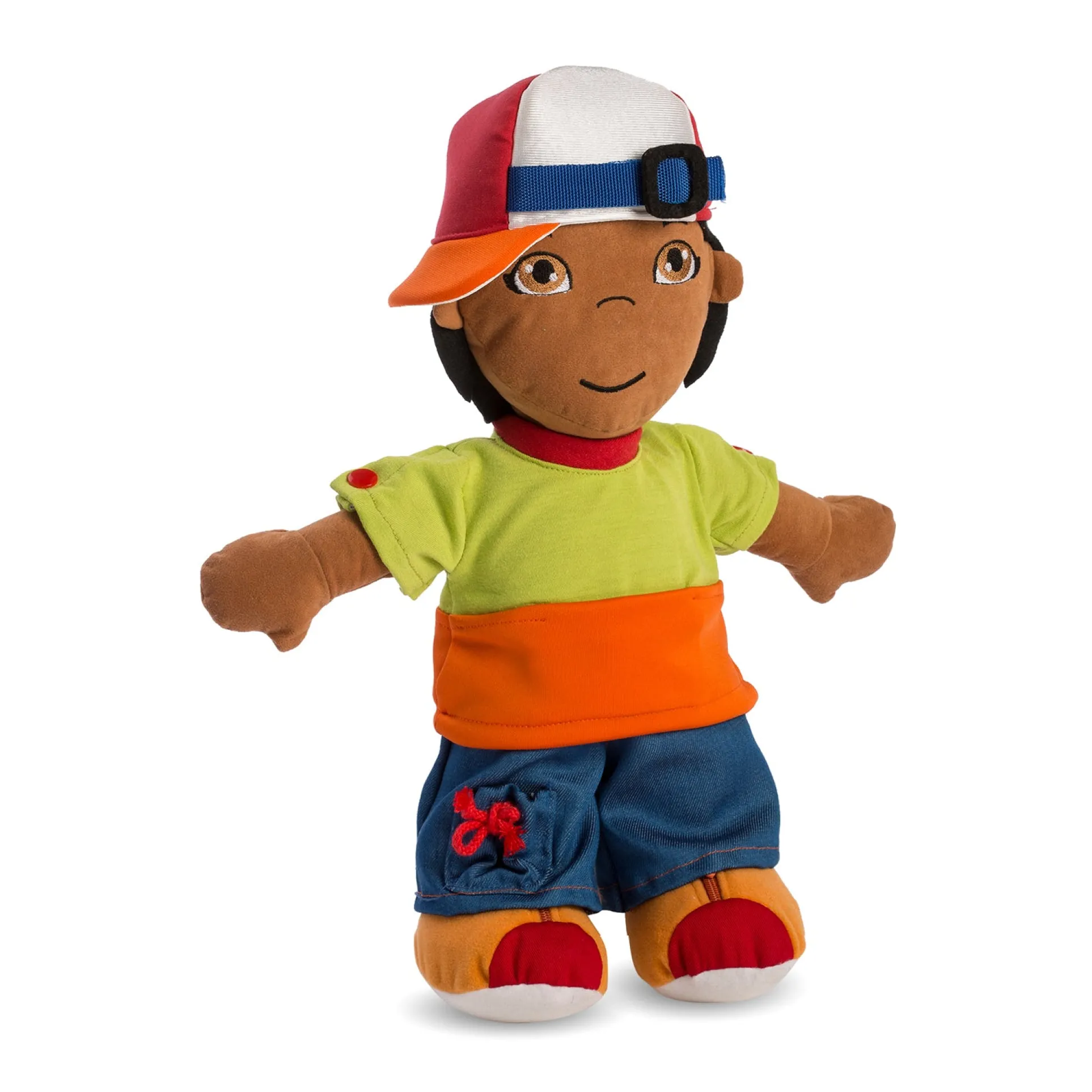 Miniland Multicultural Fastening Doll - Hispanic Boy - Learning & Play