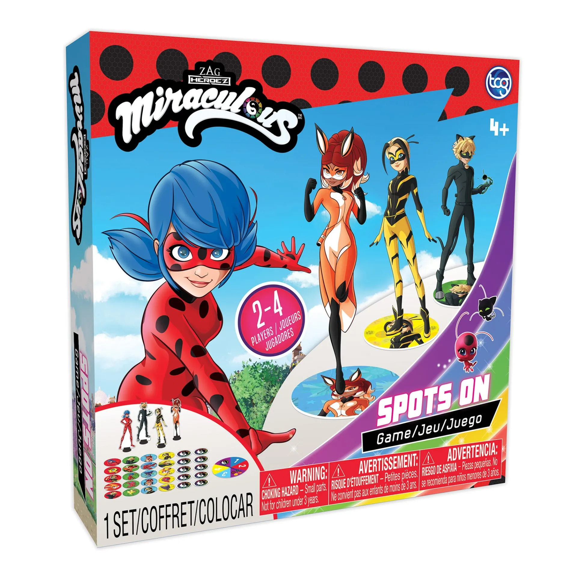 Miraculous Ladybug Spots On Adventure Board Game