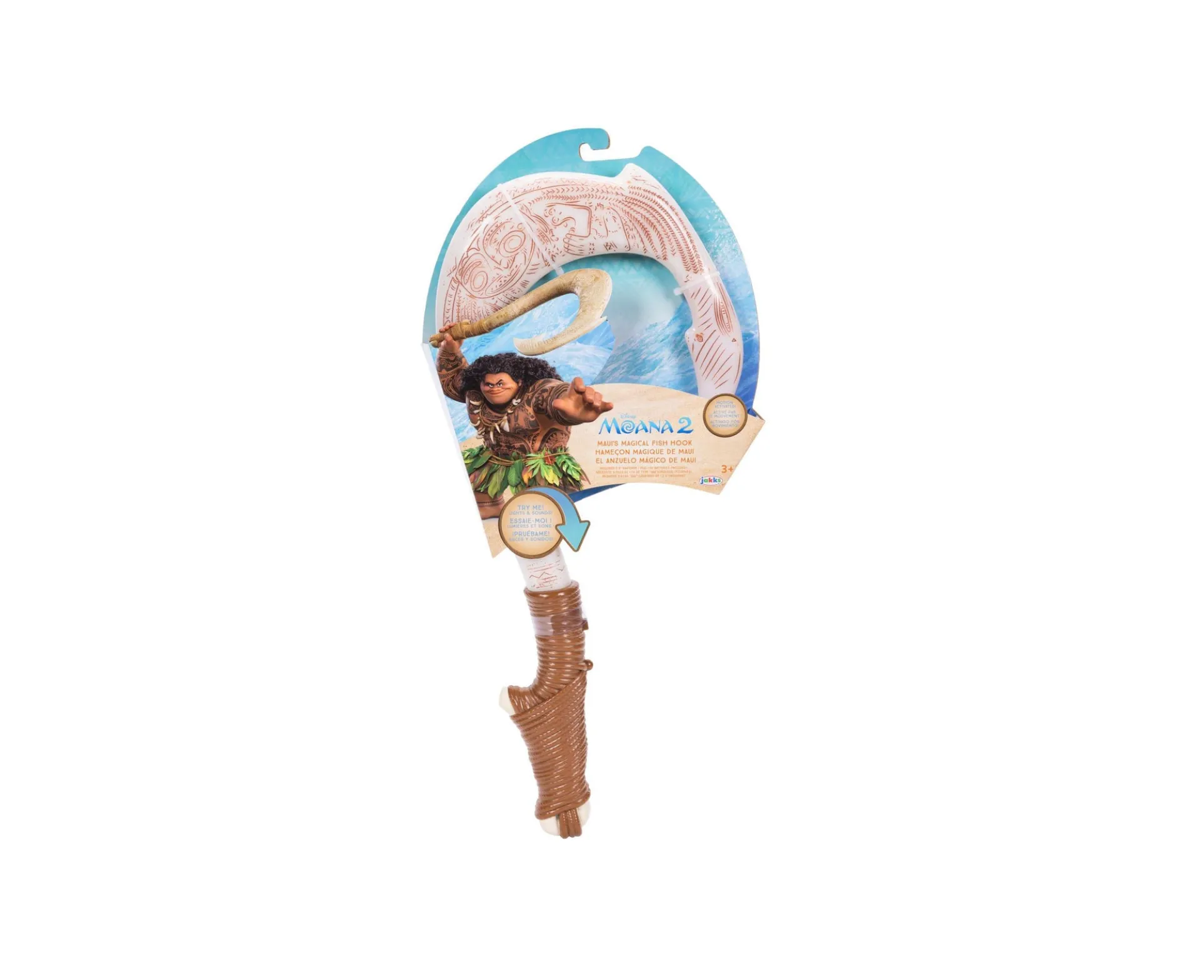 Moana 2 Maui's Magical Fishhook Light & Sound Toy