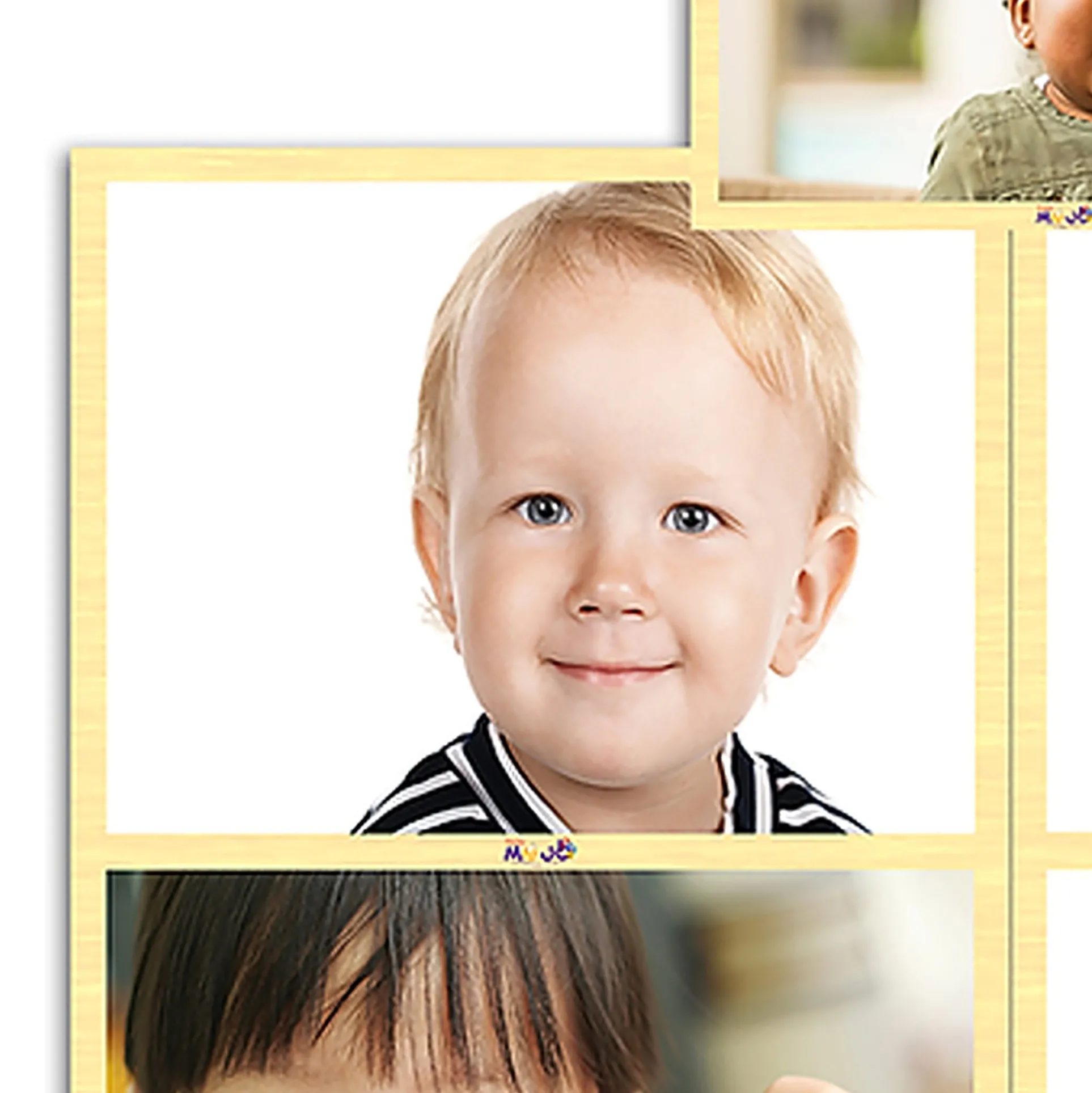 Mojo Diverse Faces 6-Pack Wooden Puzzles