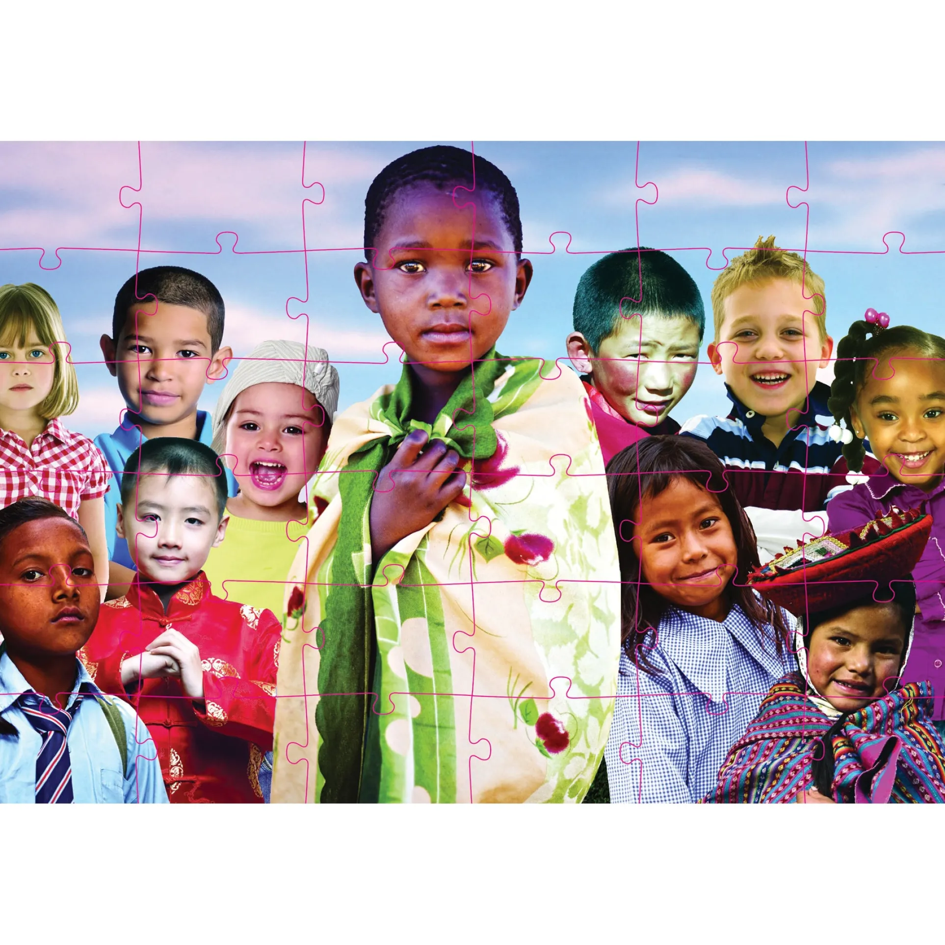 MOJO We Are the World 36-Piece Floor Puzzle