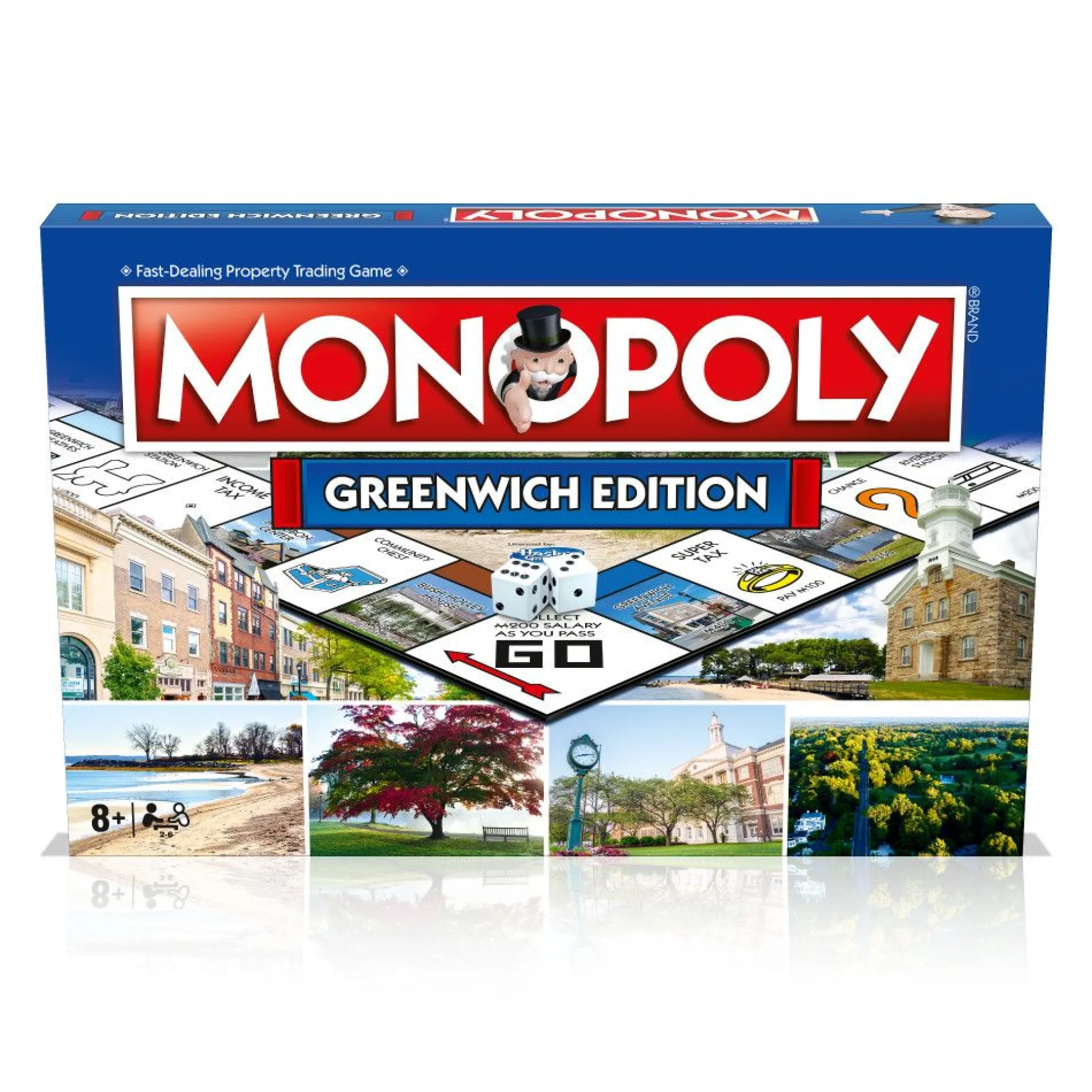 Monopoly Greenwich Edition - The Fast-Dealing Property Trading Board Game