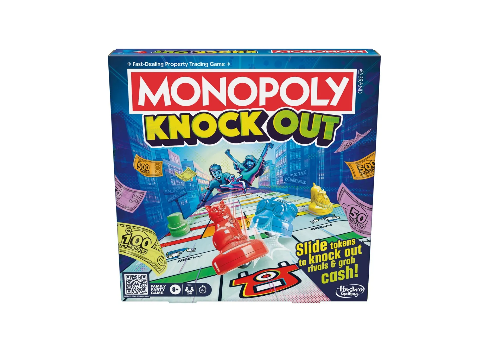 Monopoly Knockout Fast-Action Board Game