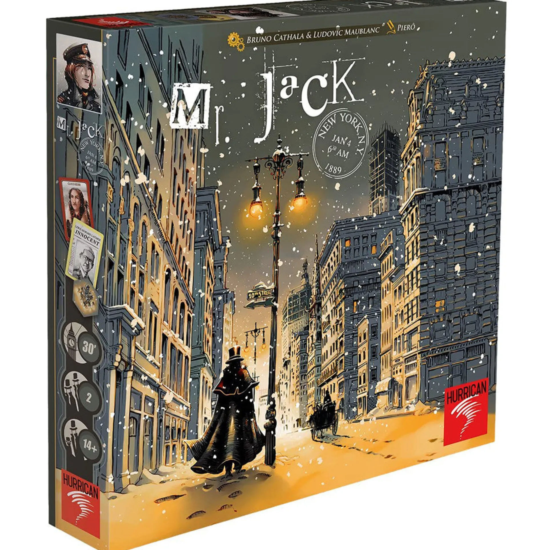 Mr. Jack New York - Tactical Detective Strategy Board Game