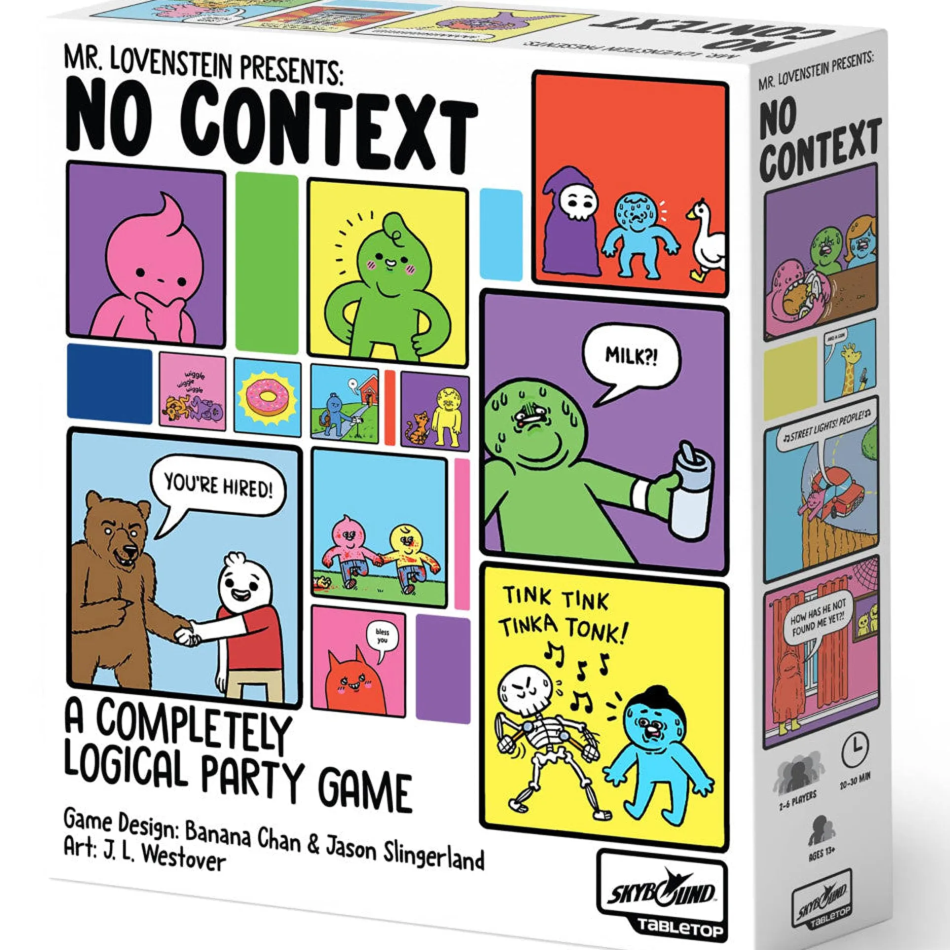 Mr. Lovenstein Presents: No Context - Logical Webcomic Party Game