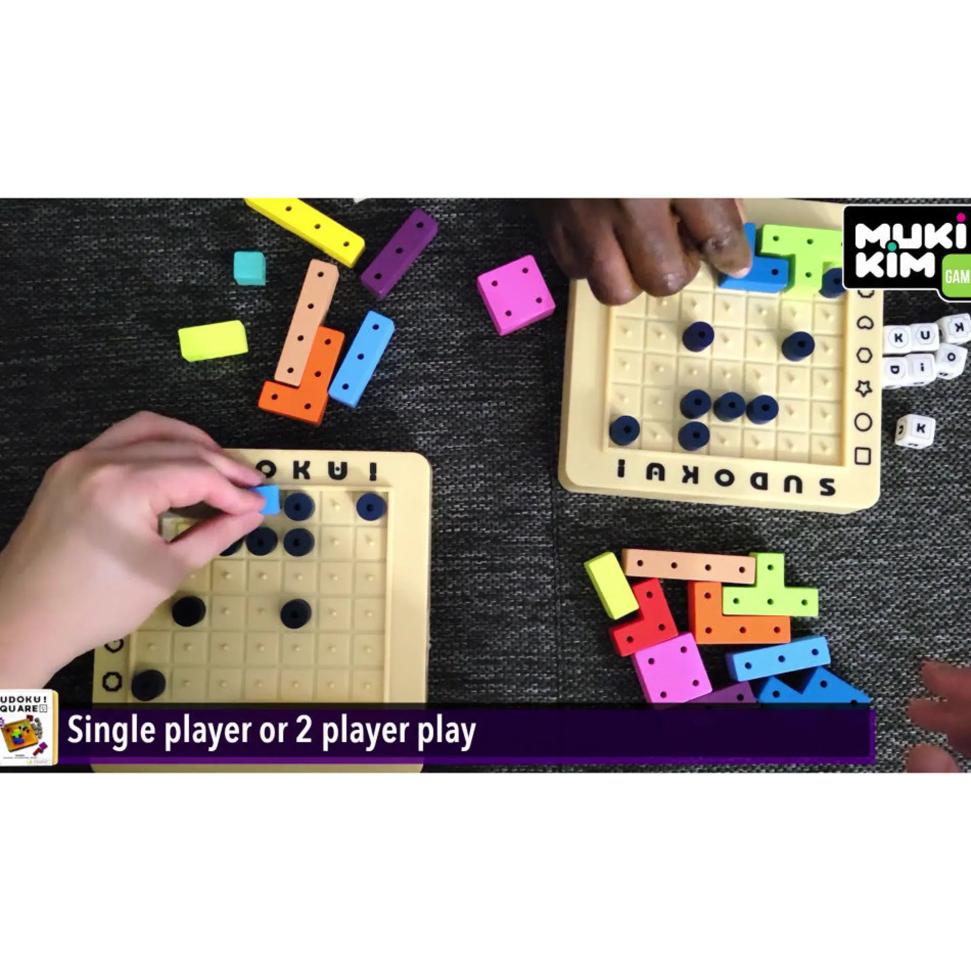 MukikiM Sudoku Square - Dynamic Strategy Puzzle Game, Ages 8+