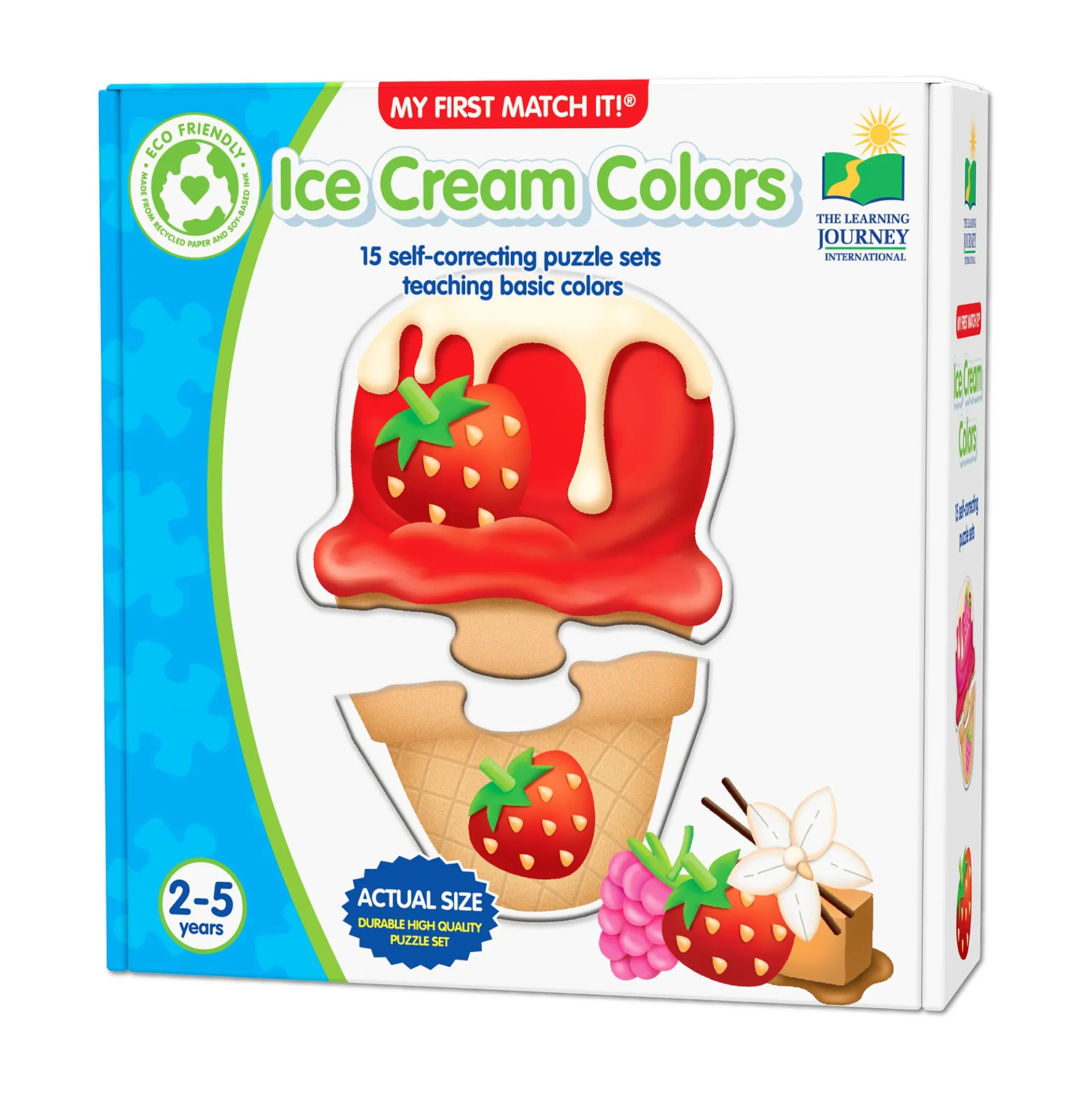 My First Match It! Ice Cream Colors - Learning Puzzle Game