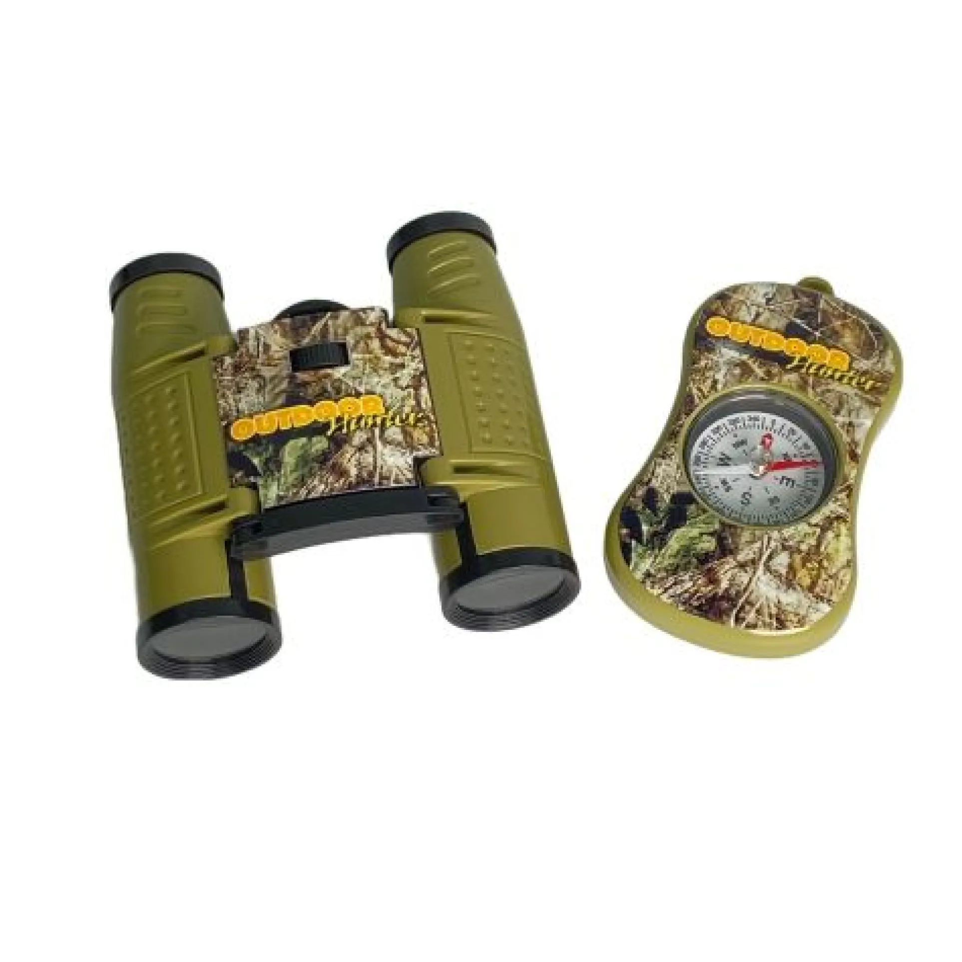 Adventure Scout Hunter Binoculars and Compass Set