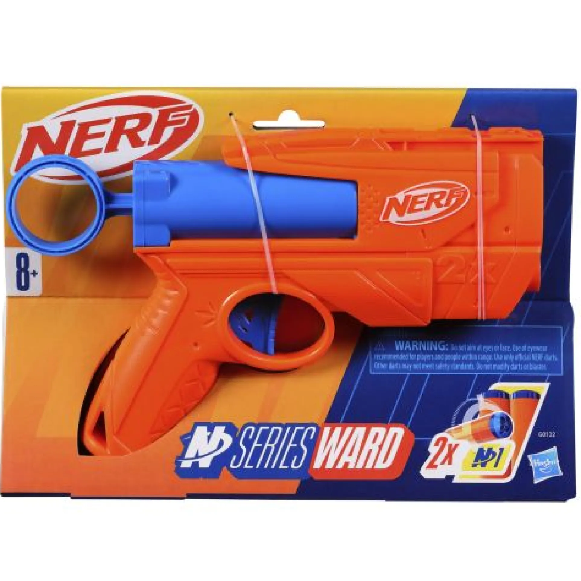 Nerf N Series Ward Compact Foam Dart Blaster