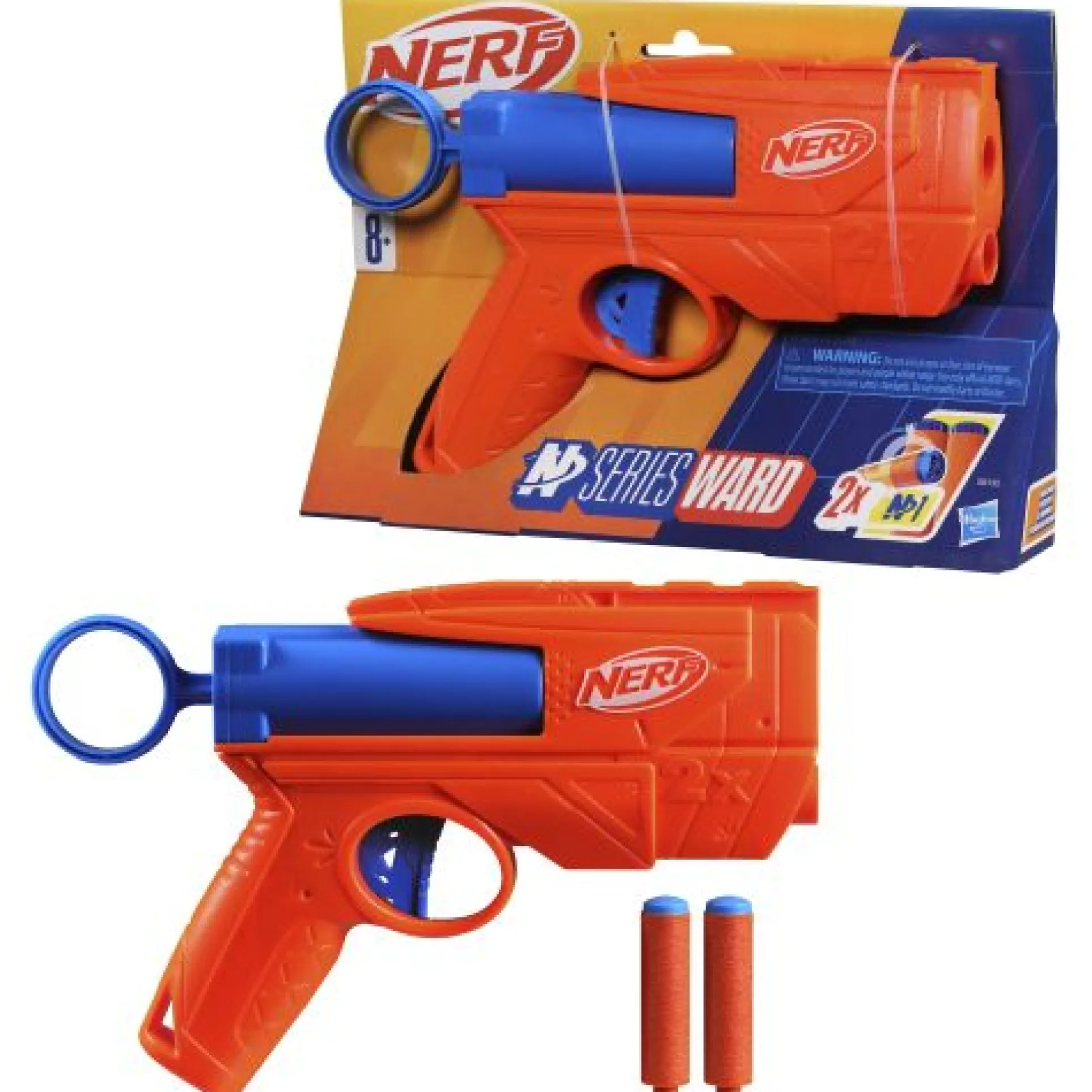 Nerf N Series Ward Compact Foam Dart Blaster