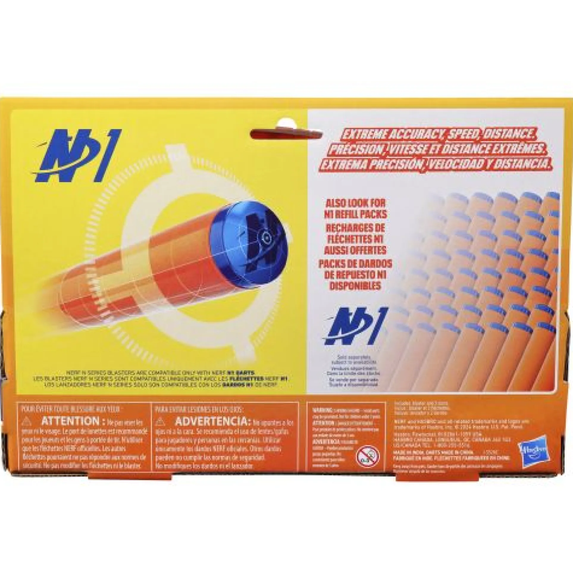 Nerf N Series Ward Compact Foam Dart Blaster