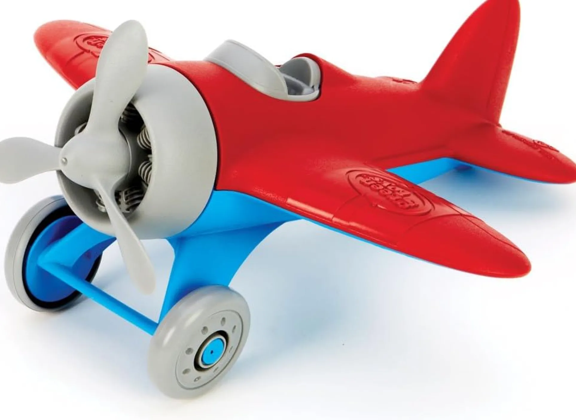 Green Toys Eco-Friendly Red Airplane for Children - BPA & Phthalates Free