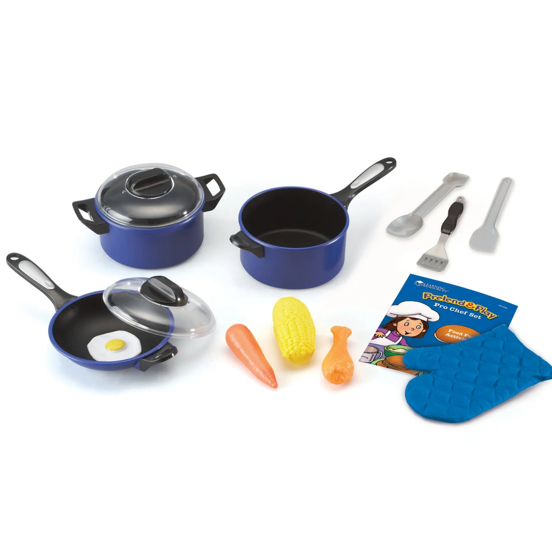 Learning Resources 13-Piece Pretend & Play Pro Chef Set