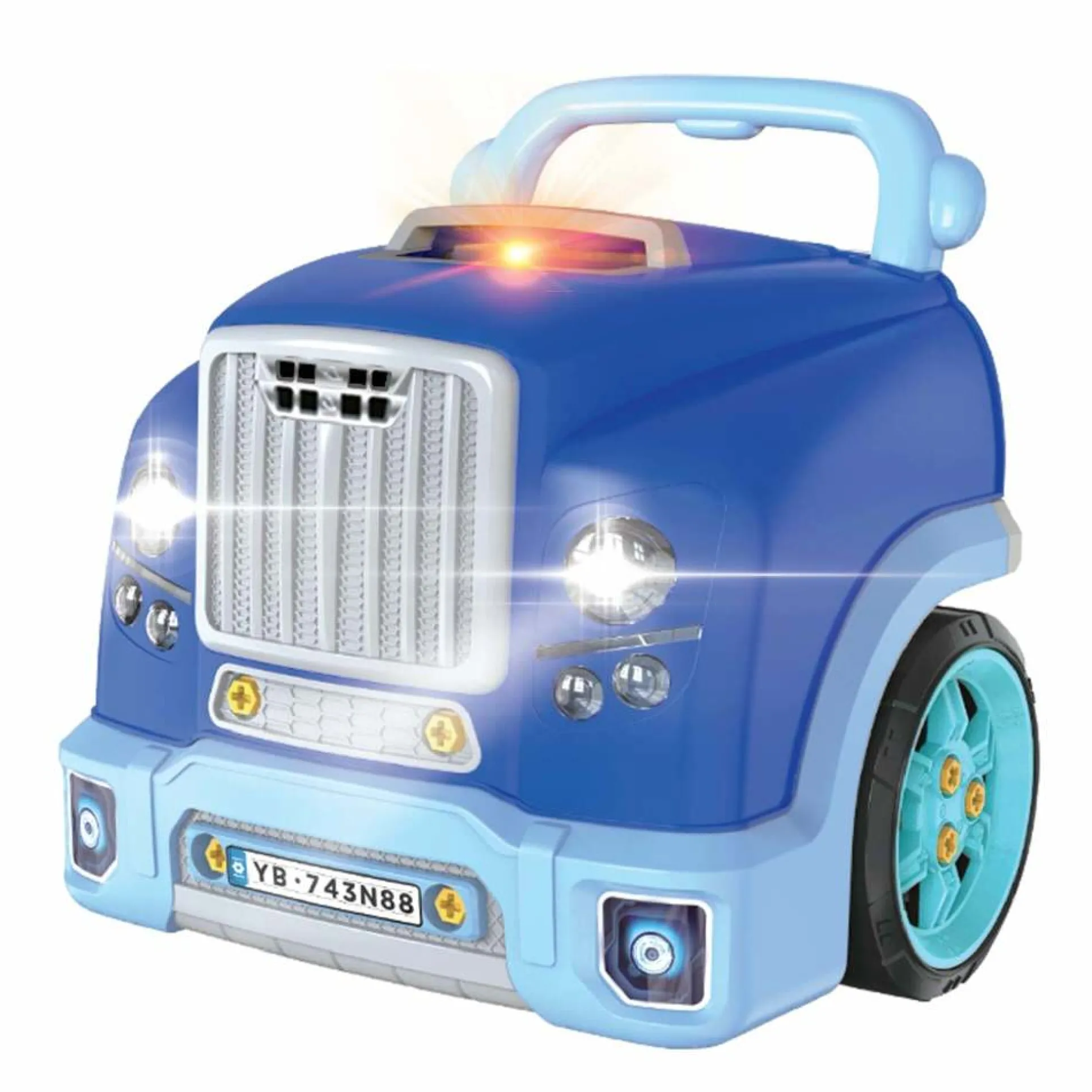 The Bubble Factory Interactive Motor Car Engine Workshop - Blue