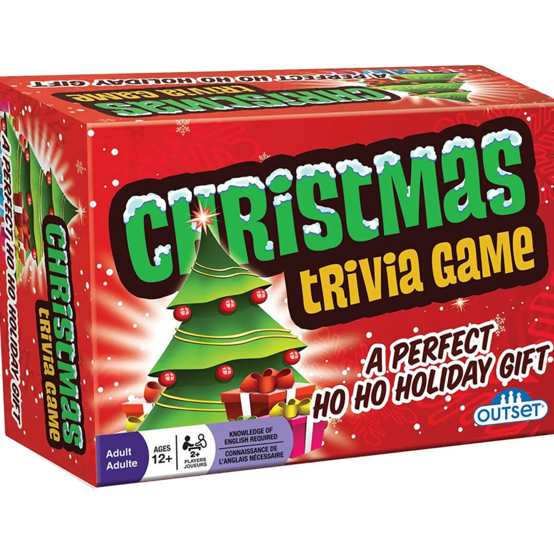 Outset Media Christmas Trivia Family Board Game