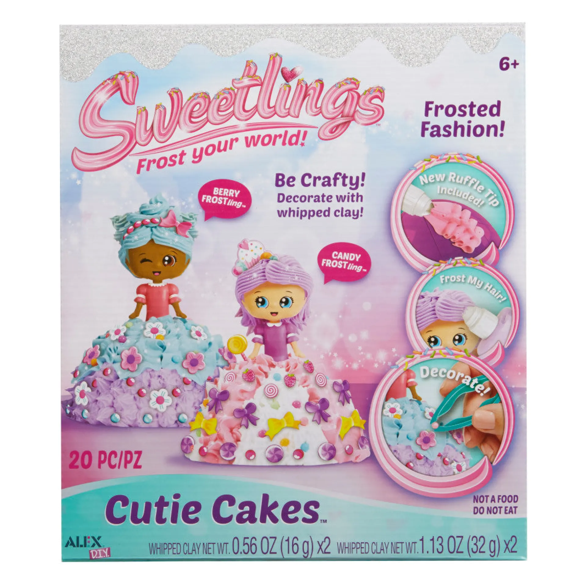 ALEX DIY Sweetlings Cutie Cakes Whipped Clay Craft Kit