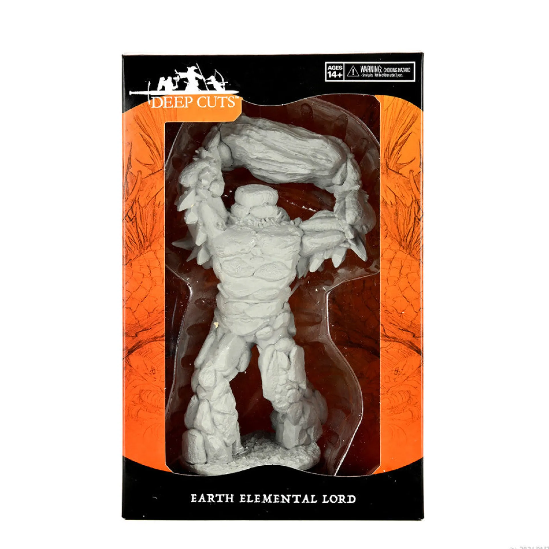 Pathfinder Deepcuts 22.6cm Earth Elemental Lord Miniature