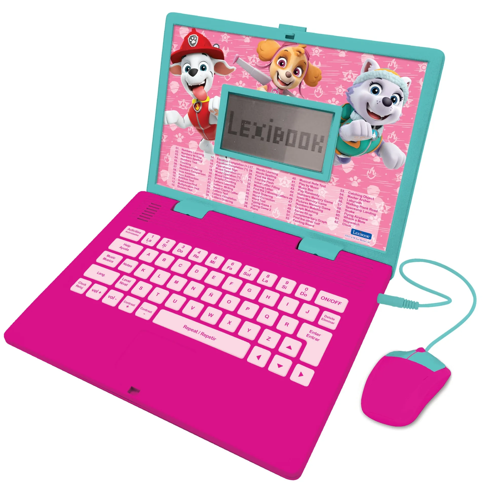 Paw Patrol Bilingual Educational Laptop for Fun Learning