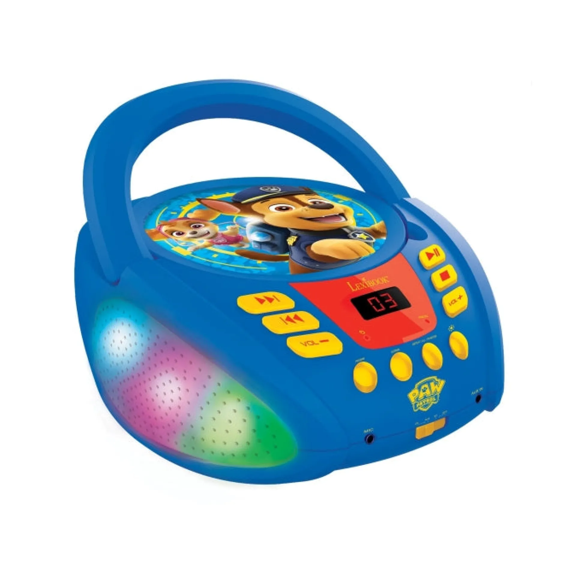 Paw Patrol Bluetooth CD Player with Voice-Changing Effects