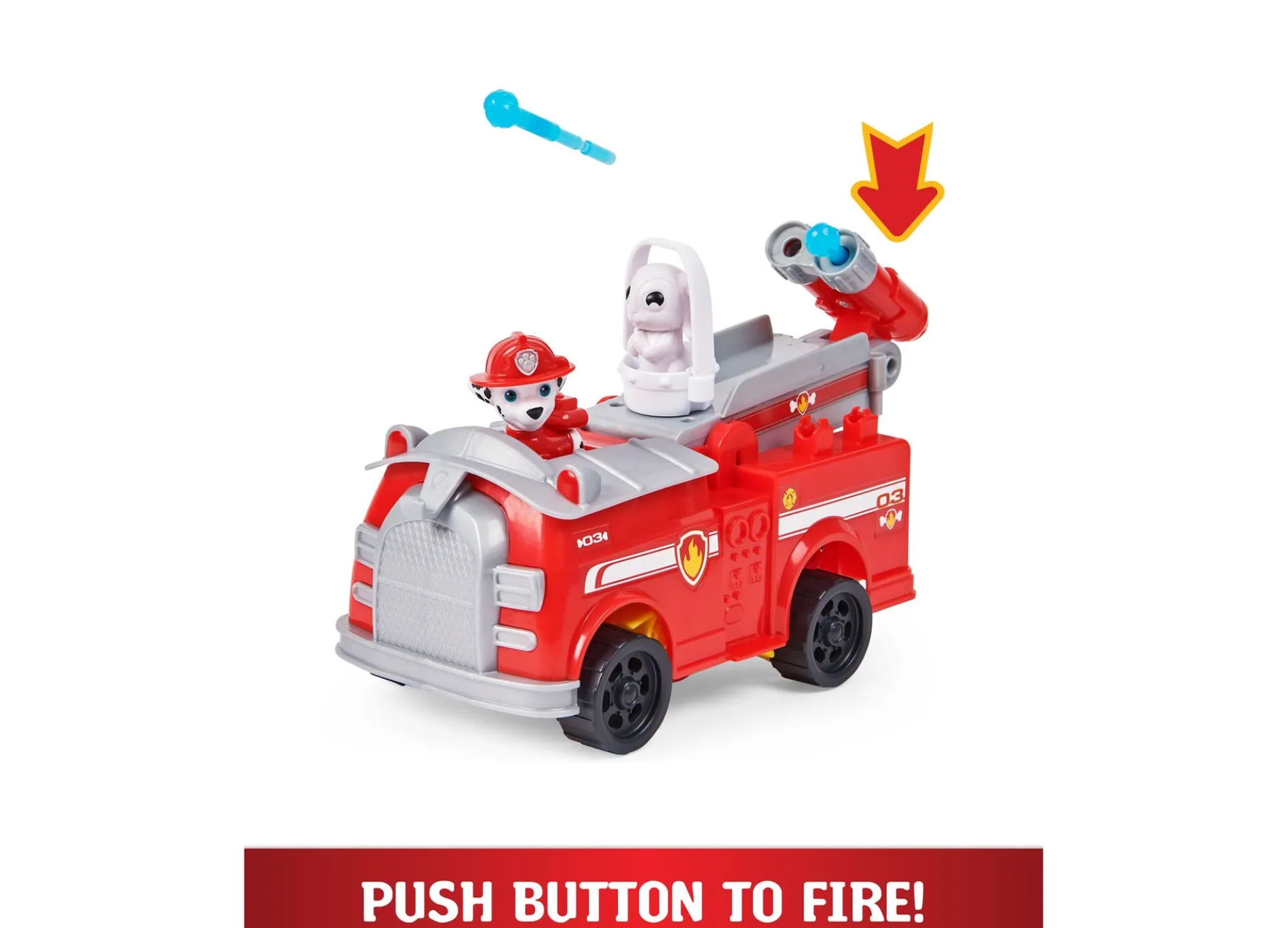 PAW Patrol Marshall's Rise and Rescue Vehicle Playset with Action Figures