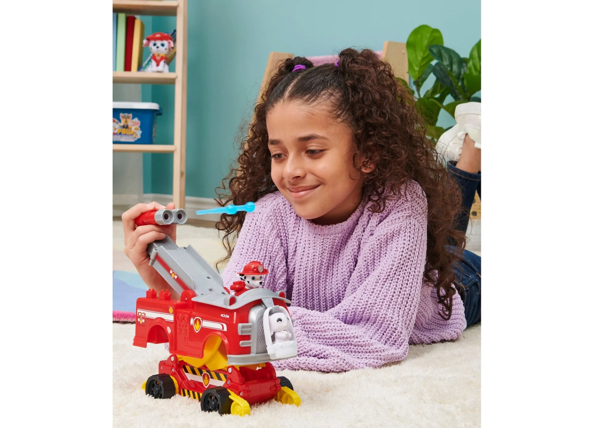 PAW Patrol Marshall's Rise and Rescue Vehicle Playset with Action Figures
