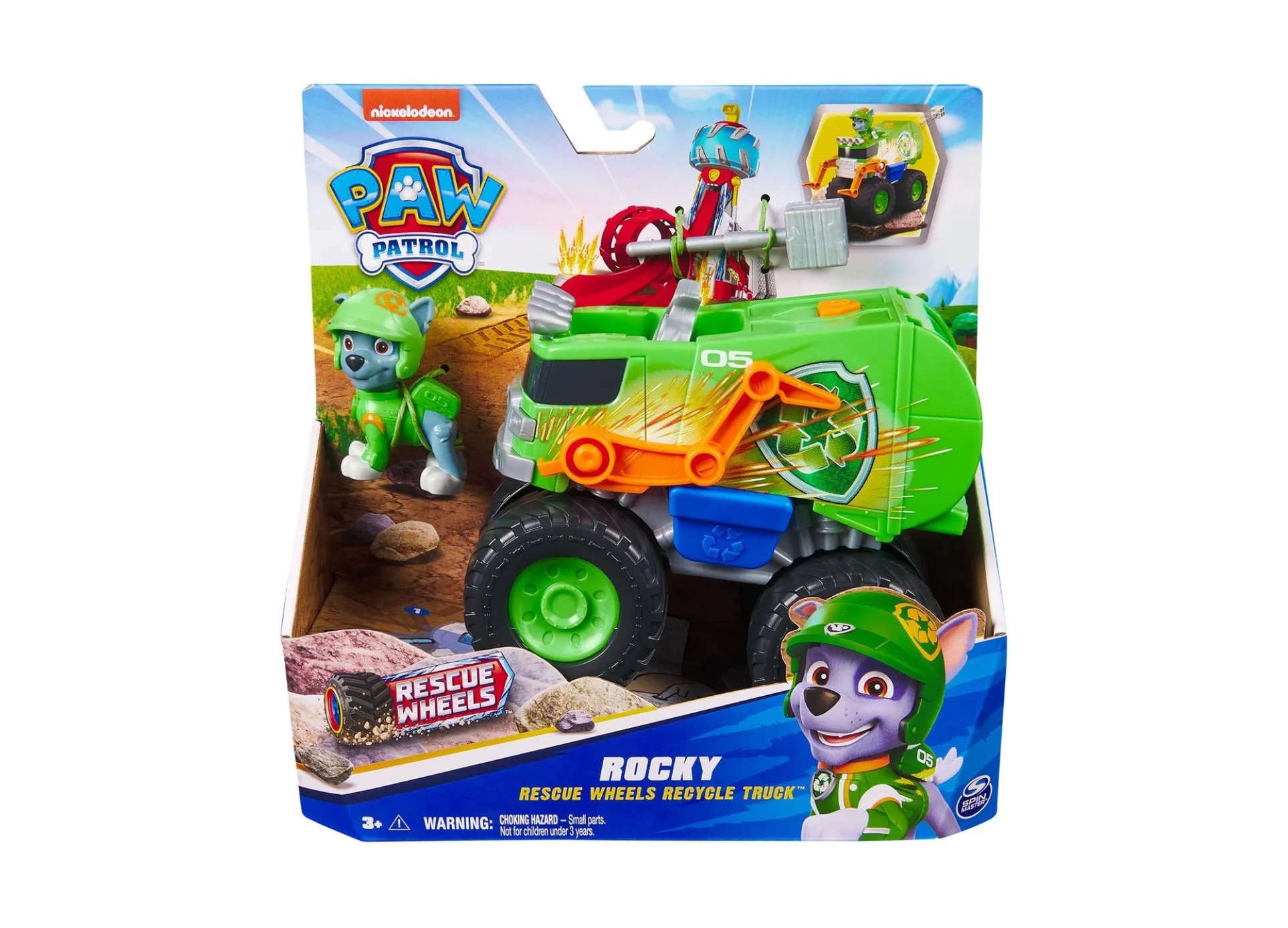 Paw Patrol Rescue Wheels Rocky's Off-Road Toy Truck