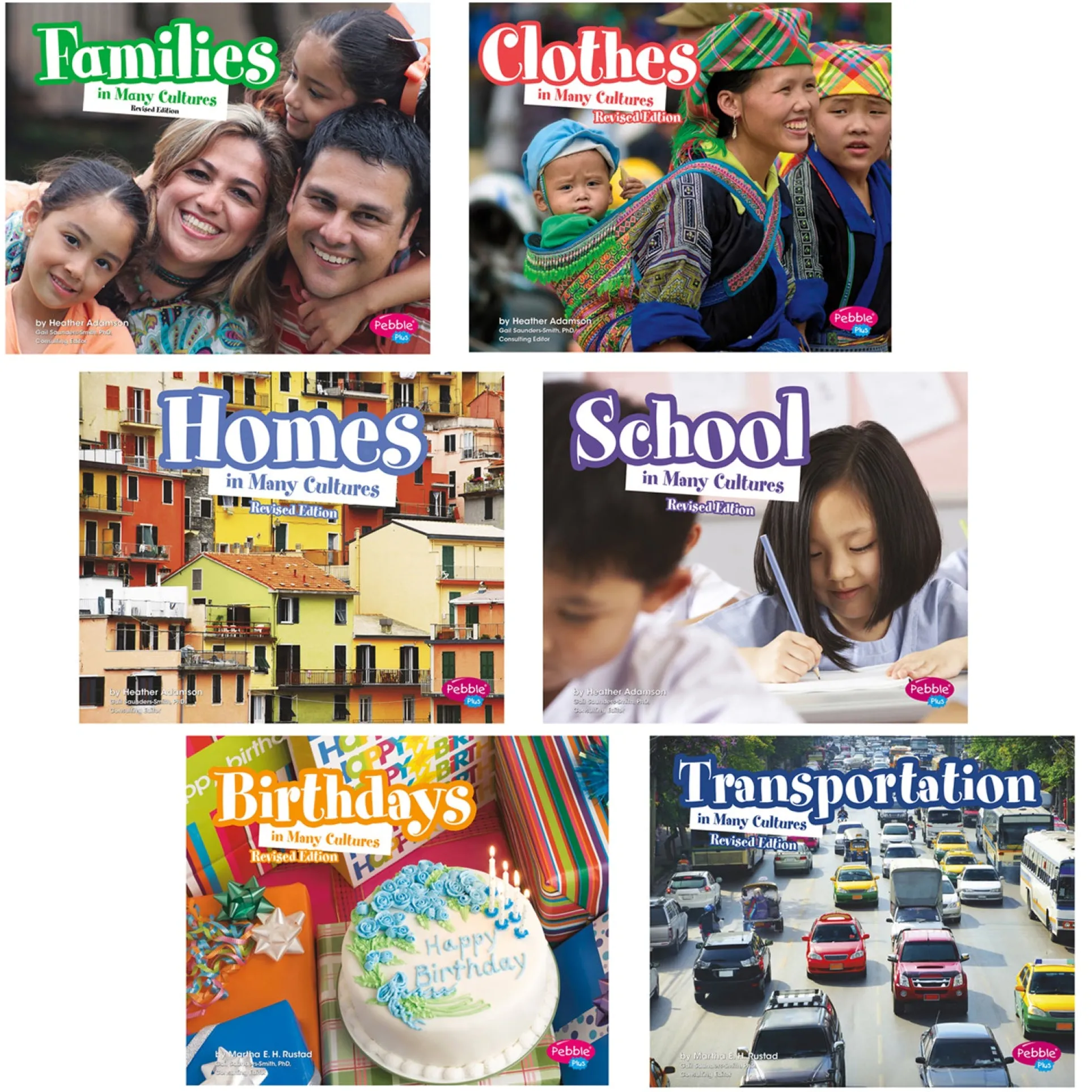 Pebble Plus 6-Book Life Around the World Exploration Set