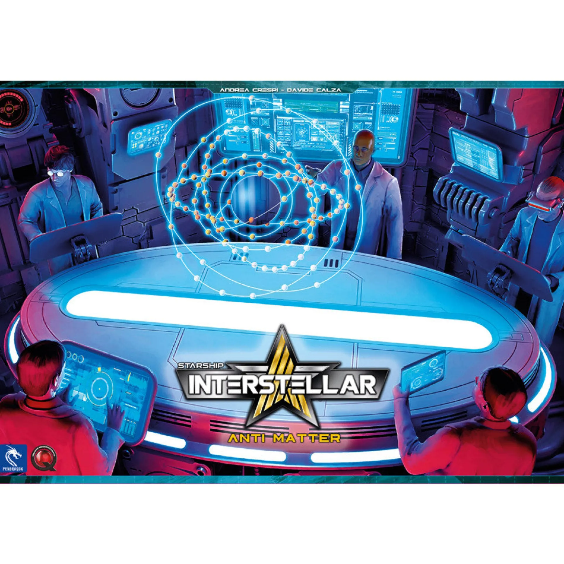 Pendragon Studios Starship Interstellar: Anti Matter Expansion Board Game