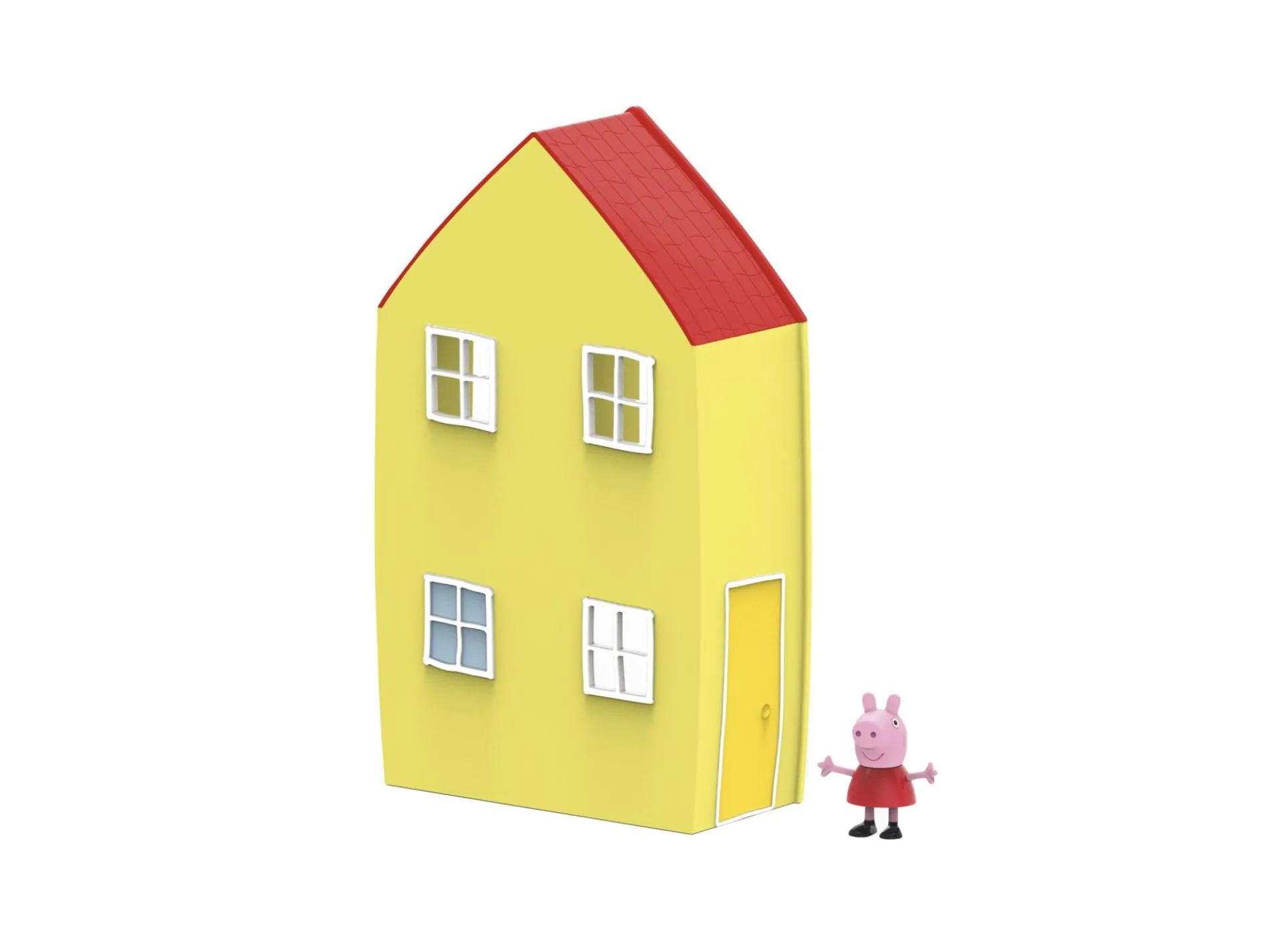 Peppa Pig Family House Playset with Accessories - 7 Pieces