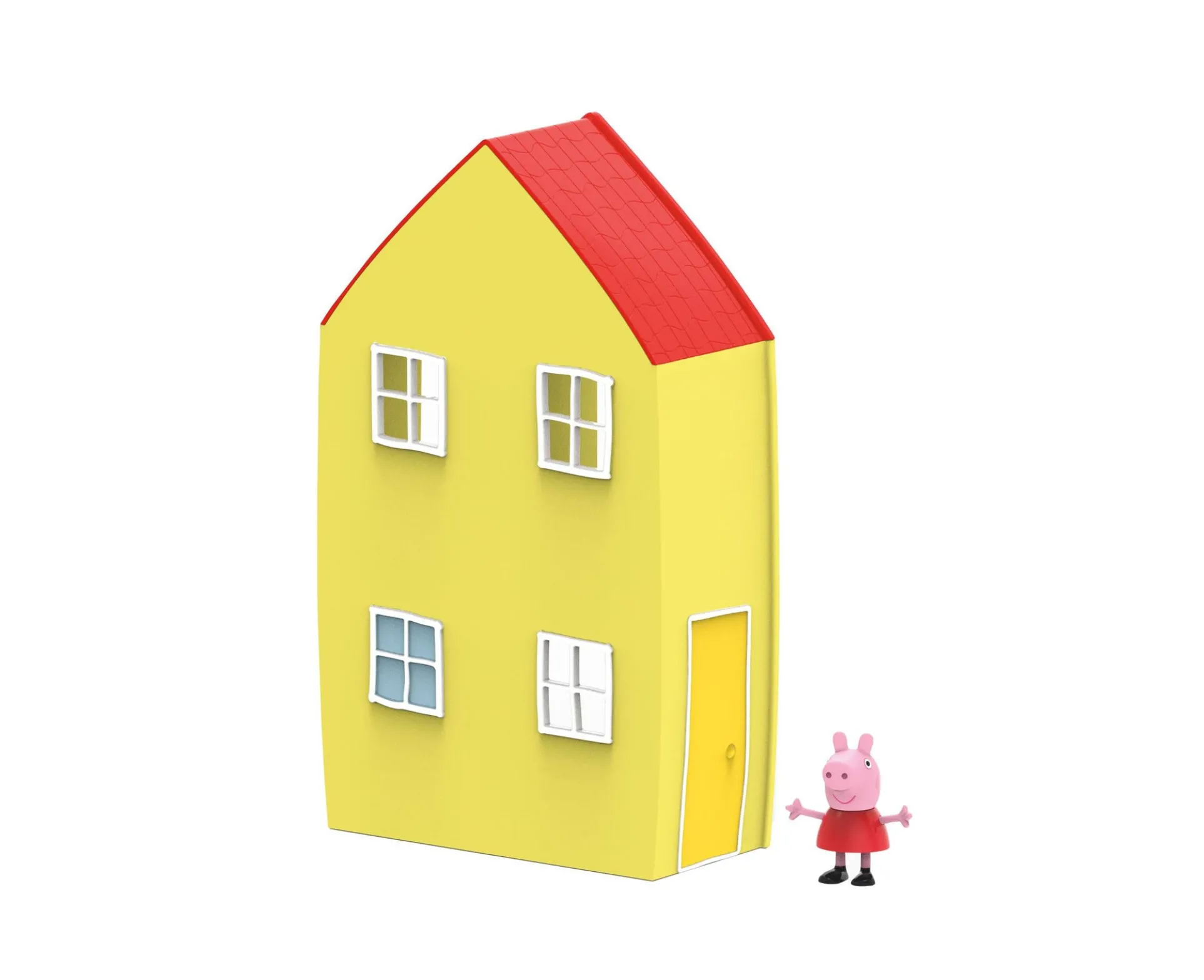 Peppa Pig Family House Playset with Accessories - 7 Pieces