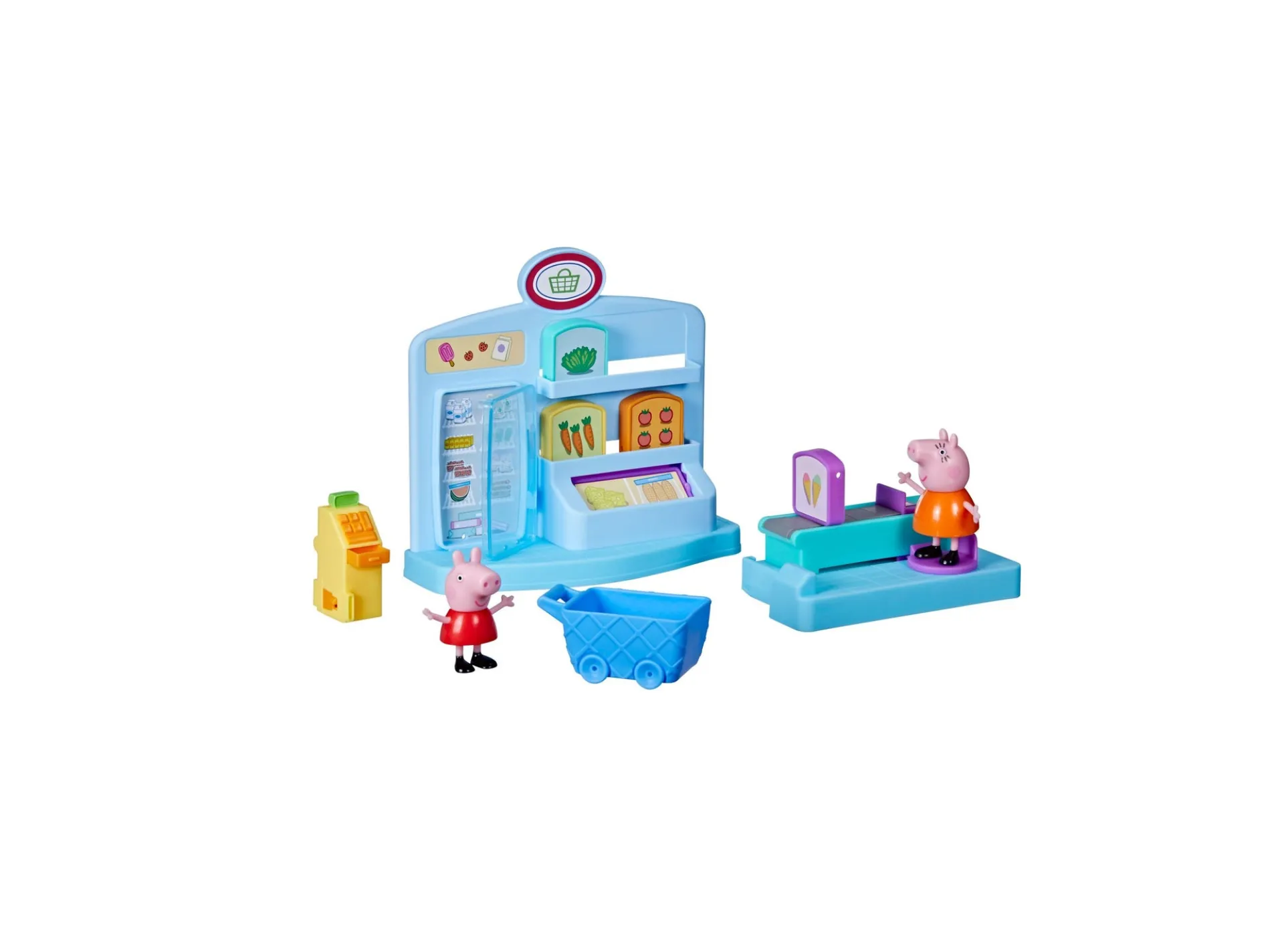 Peppa Pig Peppa's Supermarket Playset - Interactive Grocery Shopping Adventure