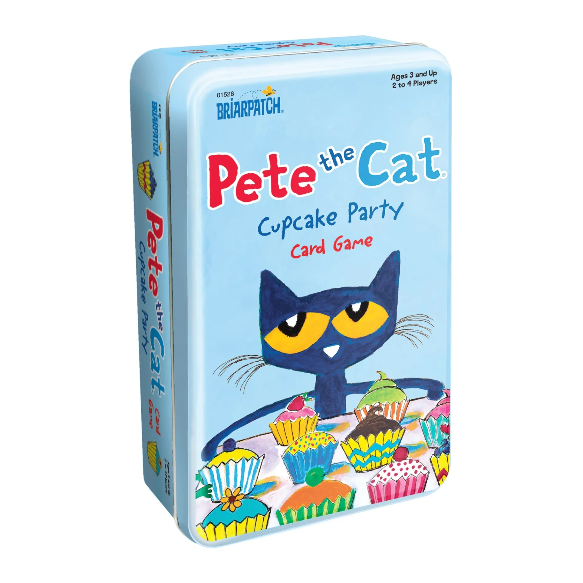 Pete the Cat Cupcake Party Card Game Tin by University Games