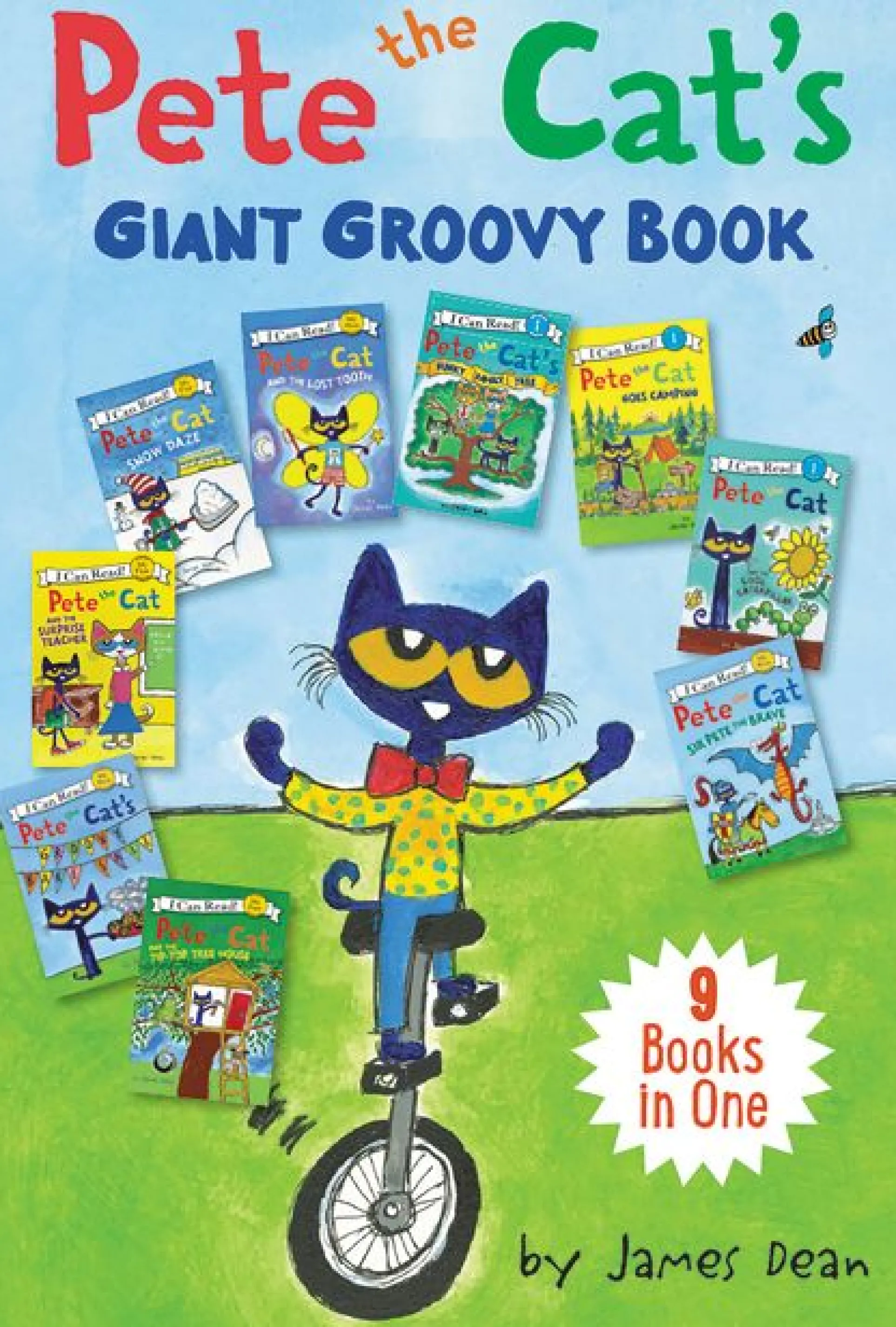 Pete the Cat's Giant Groovy Book - 9 Story Collection