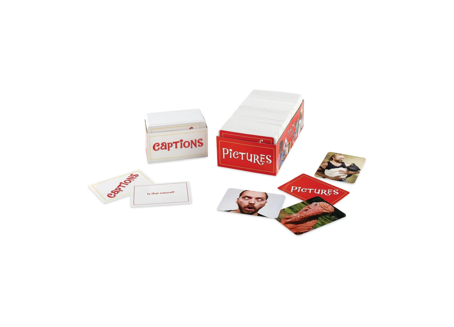 PicWits! Photo Caption Matching Party Game