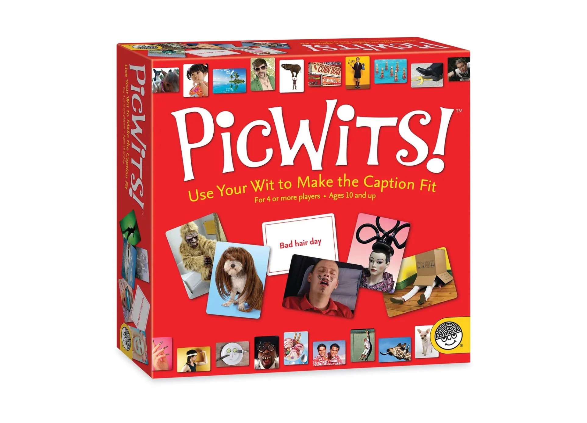 PicWits! Photo Caption Matching Party Game