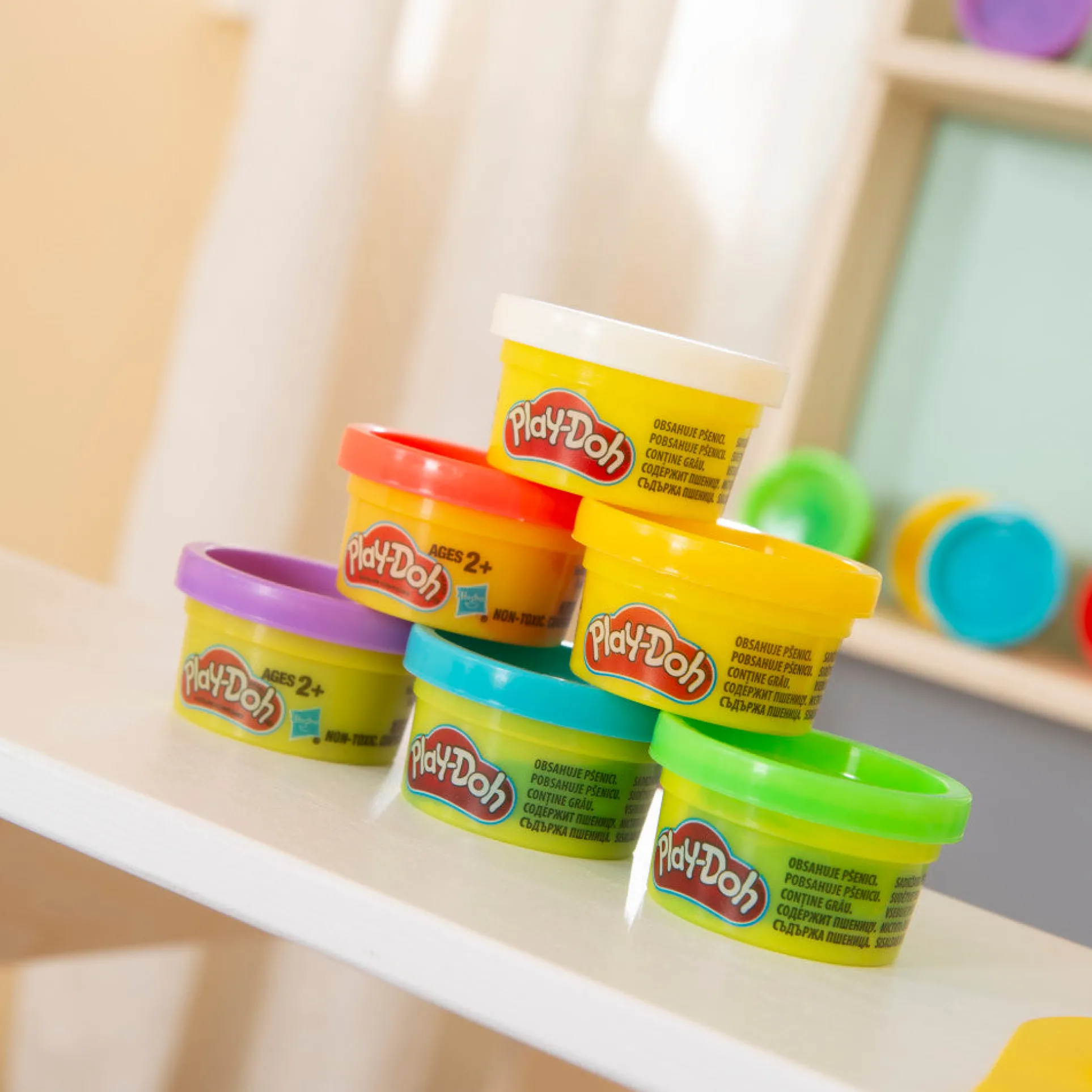 Play-Doh Eco-Friendly Creation Station - 6 Colors Playset, Ages 3+