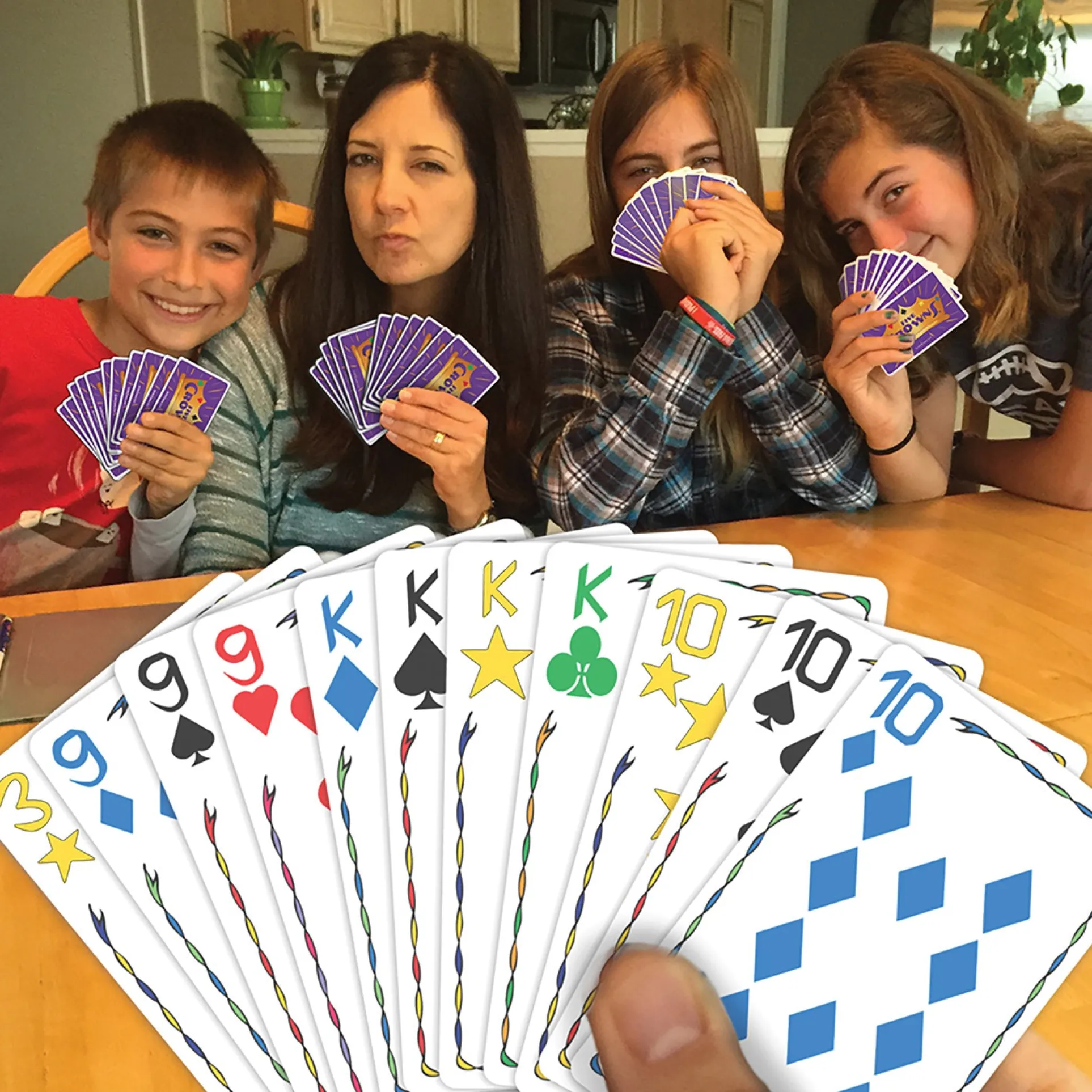 PlayMonster Five Crowns Card Game, Double Pack