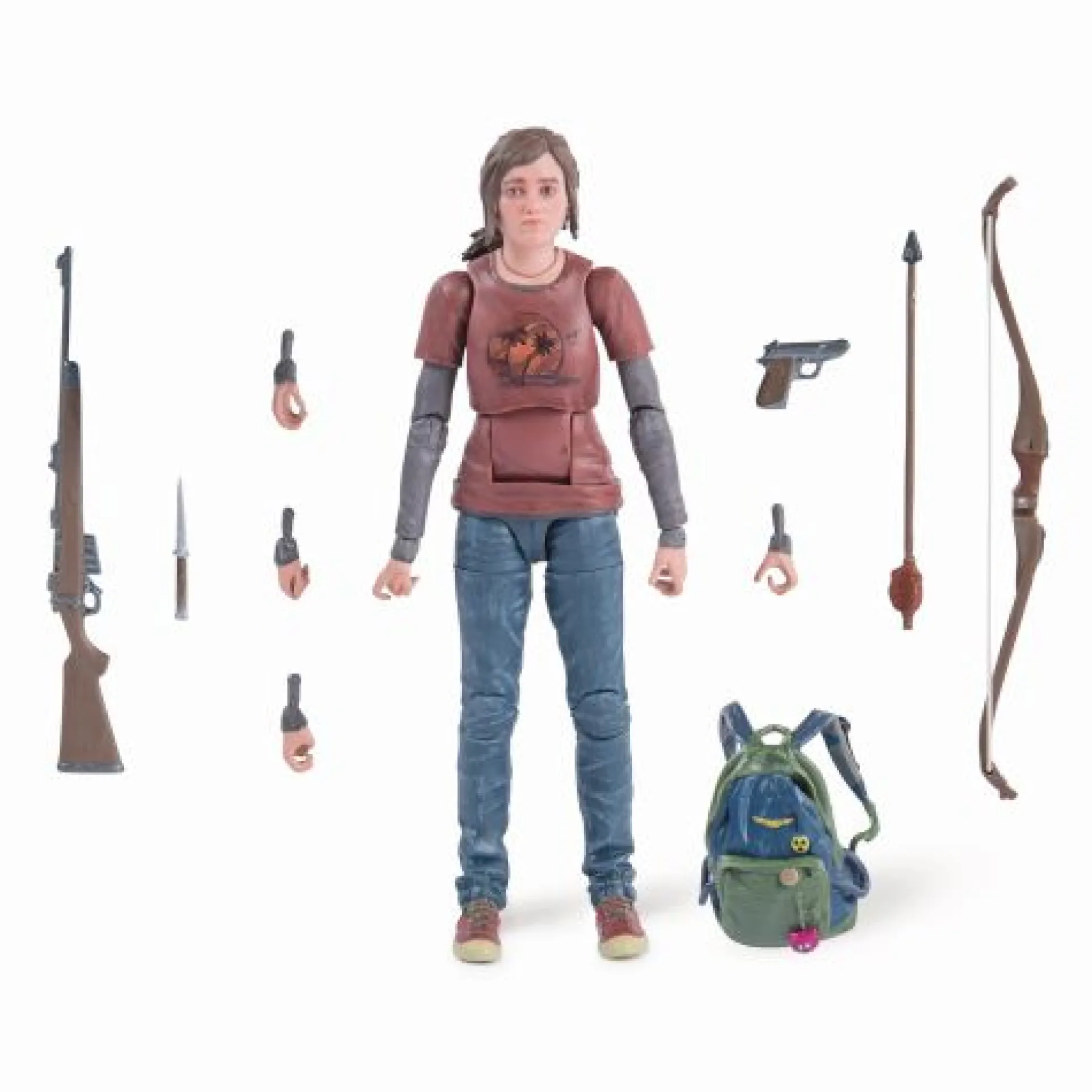 PlayStation The Last of Us 6 Inch Action Figures - Joel & Ellie Collector's Set