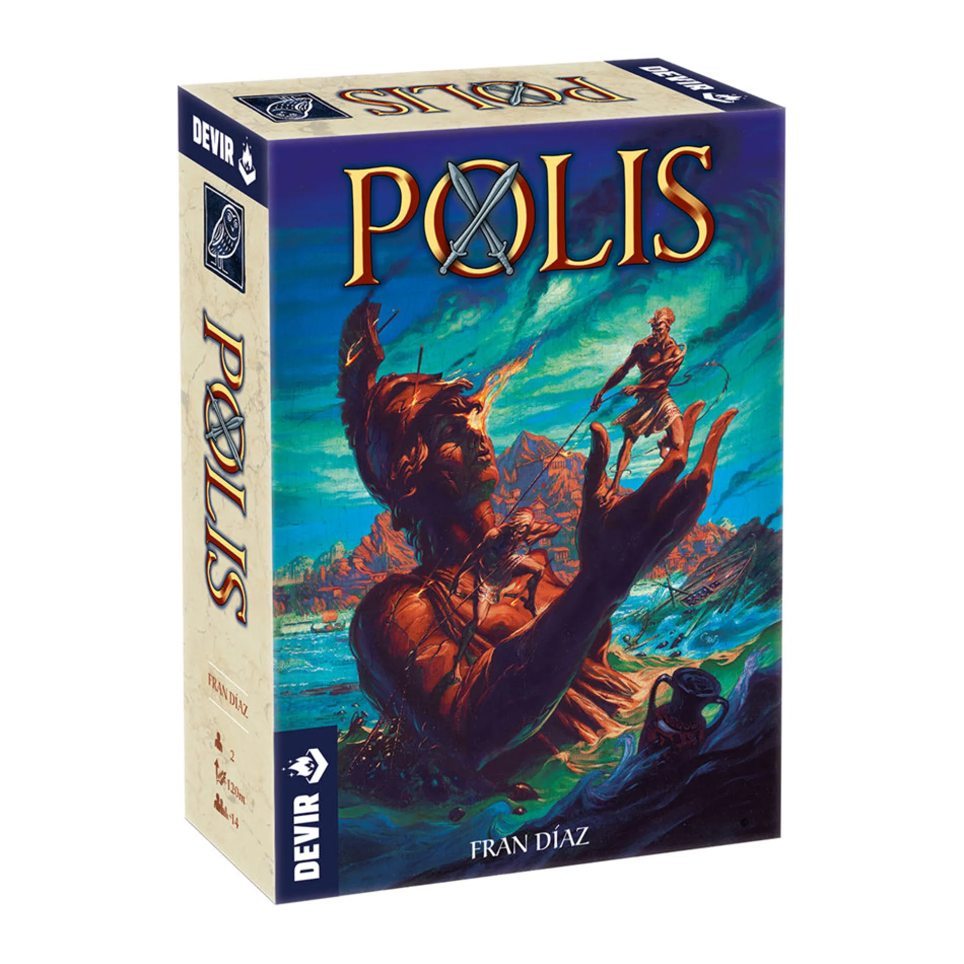 Polis Strategic Board Game by Devir