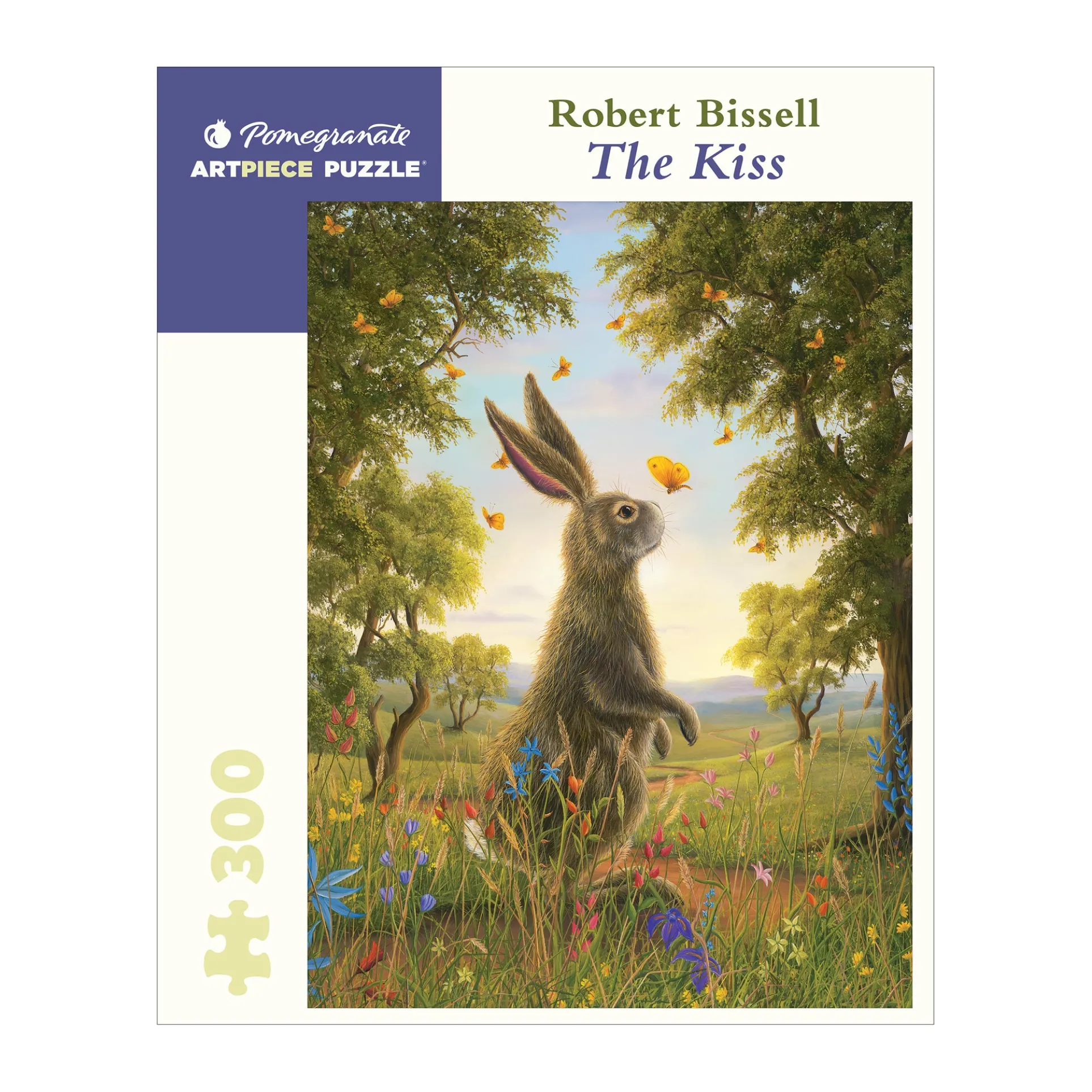 Pomegranate Robert Bissell The Kiss 300 pc Puzzle