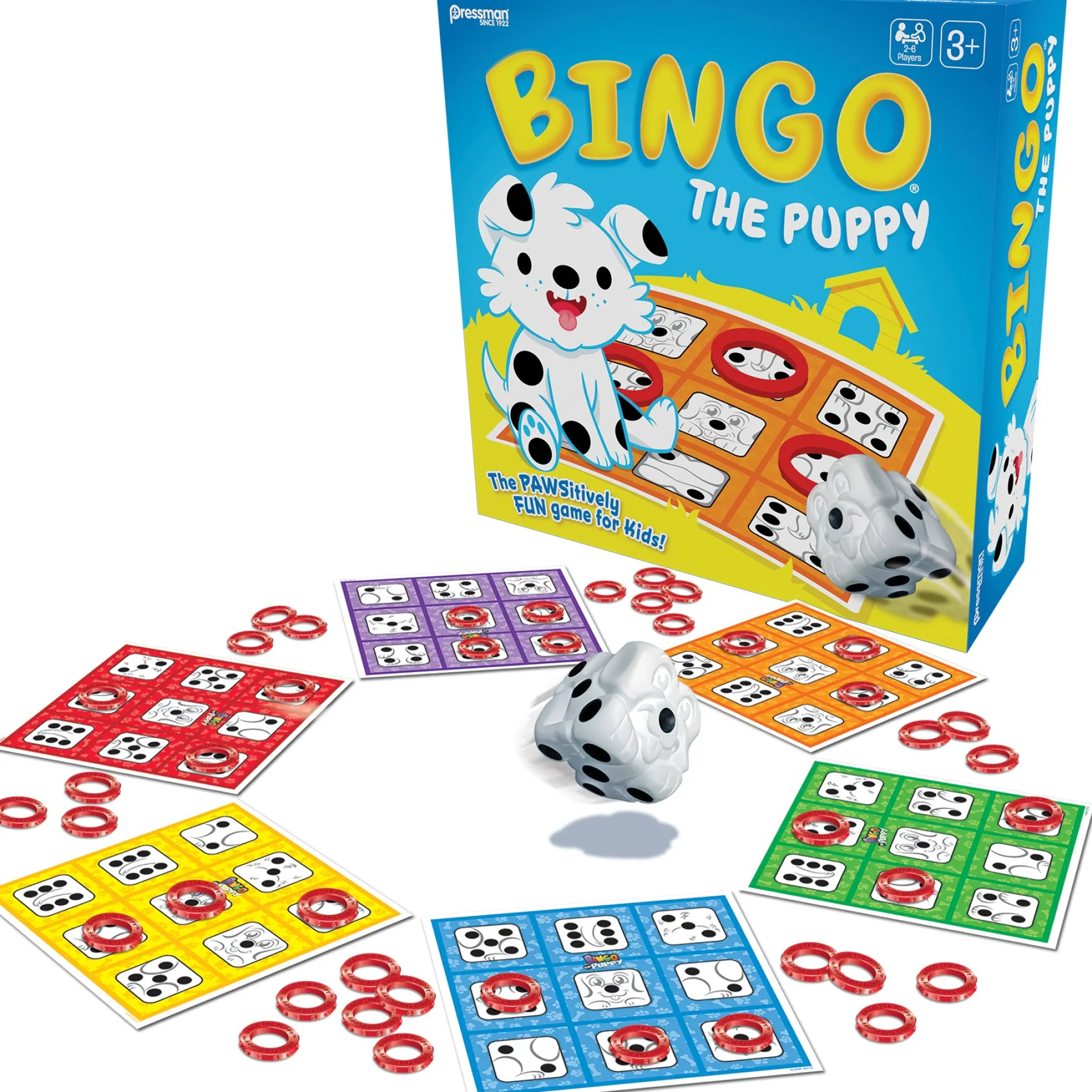 Pressman Bingo the Puppy - Interactive Board Game