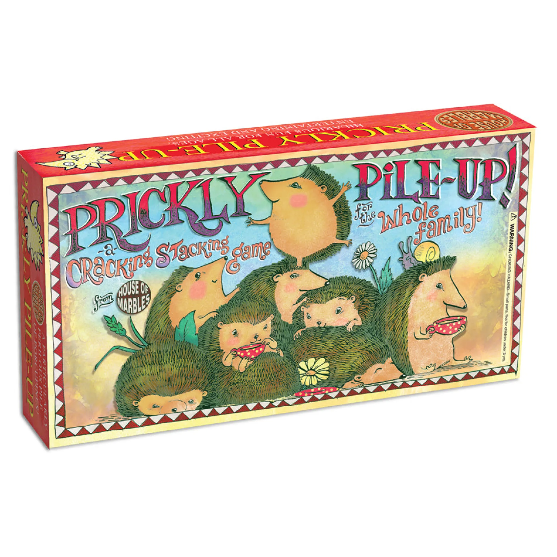 Prickly Pile-Up Wooden Porcupine Stacking Game