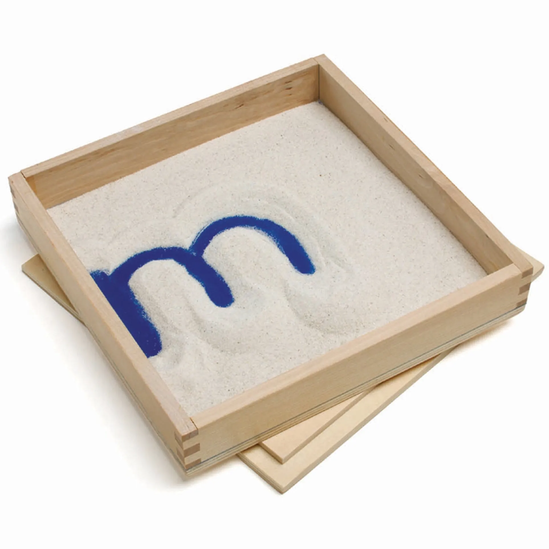 Primary Concepts Letter Formation Sand Tray - Tactile Learning Tool - 8" x 8" - Pack of 4