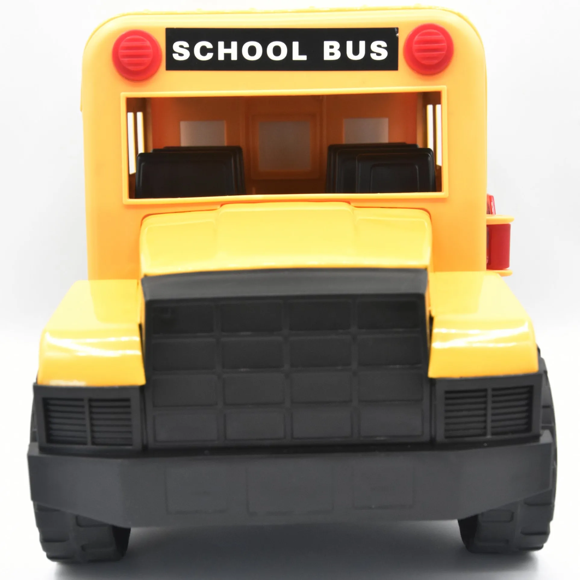 Mighty Wheels 16" Yellow School Bus with Interactive Doors